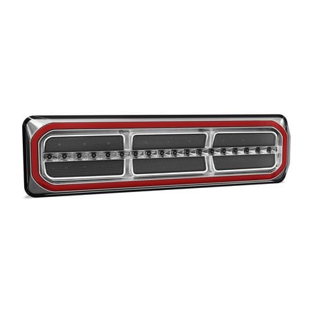LED Autolamps 3854ARWMRCSB Diffused Tail Indicator Reverse Stop Left Side Box of 1