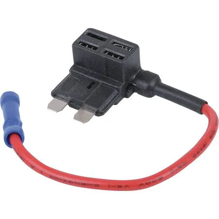 OEX ACX05210 Standard Blade In-line Fuse Tap 10A 2 Way - Pack of 10