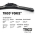 Trico TF560 Force Beam Wiper Blade 560mm (22 inch)