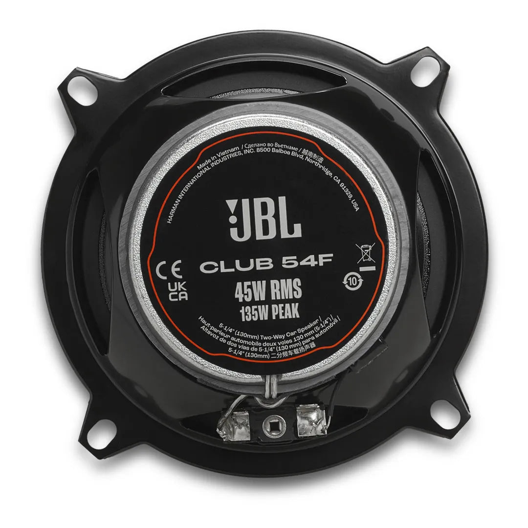 JBL Club 54F | 5.25" 135W Two-Way Coaxial Car Speaker (Pair) | JBLSPKCB54F