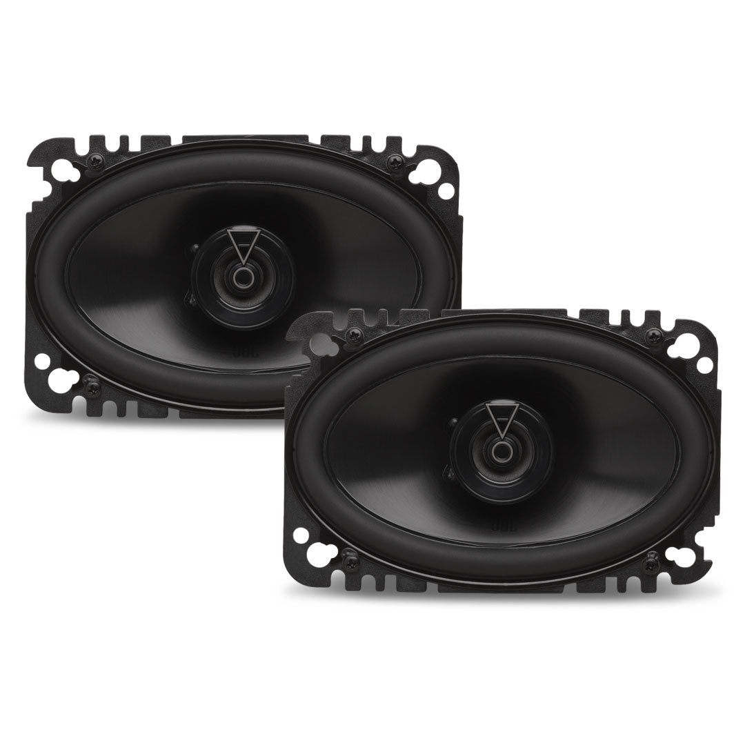 JBL Club 644F | 4x6 Inch 120W 2-Way Coaxial Speaker - No Grille (Pair)