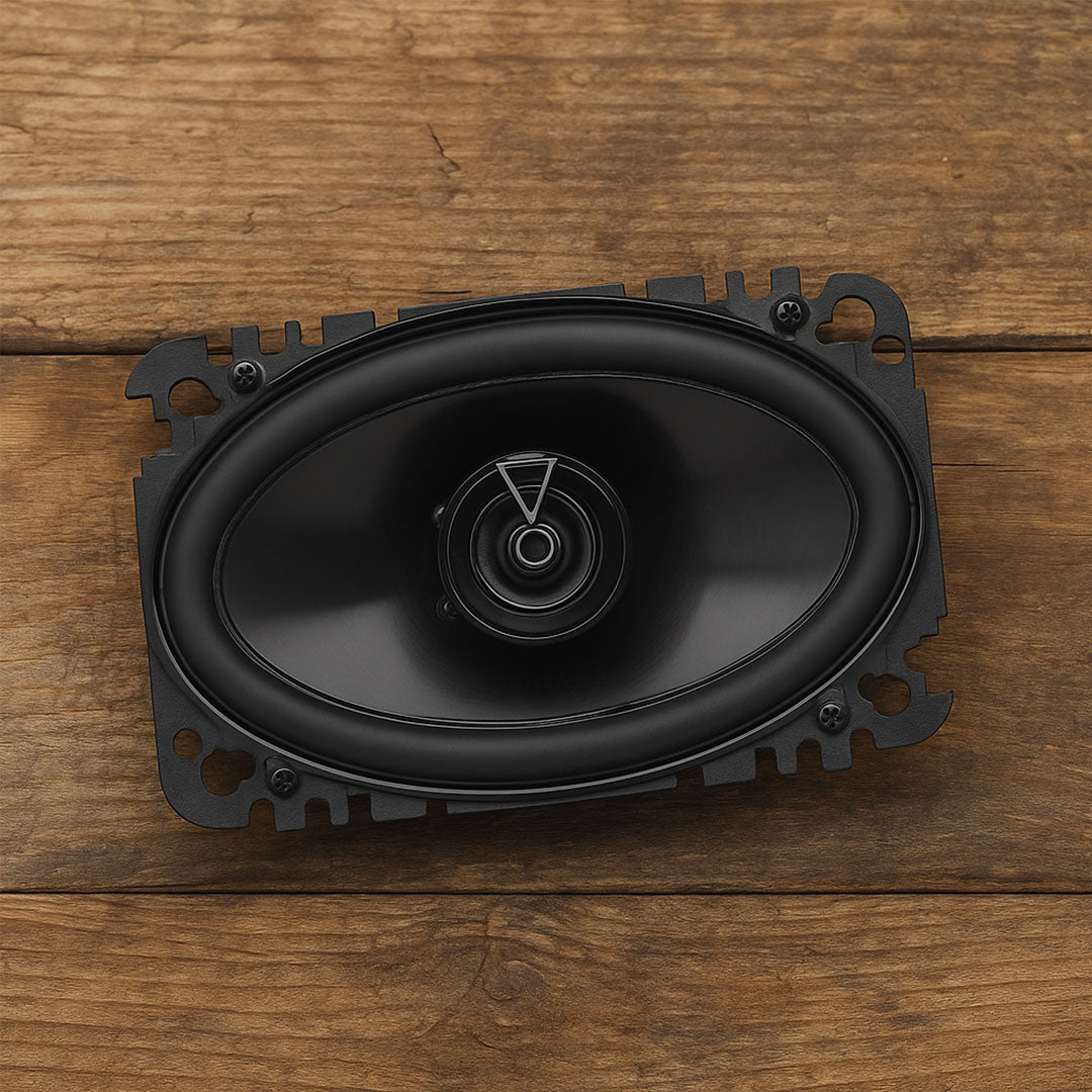 JBL Club 644F | 4x6 Inch 120W 2-Way Coaxial Speaker - No Grille (Pair)