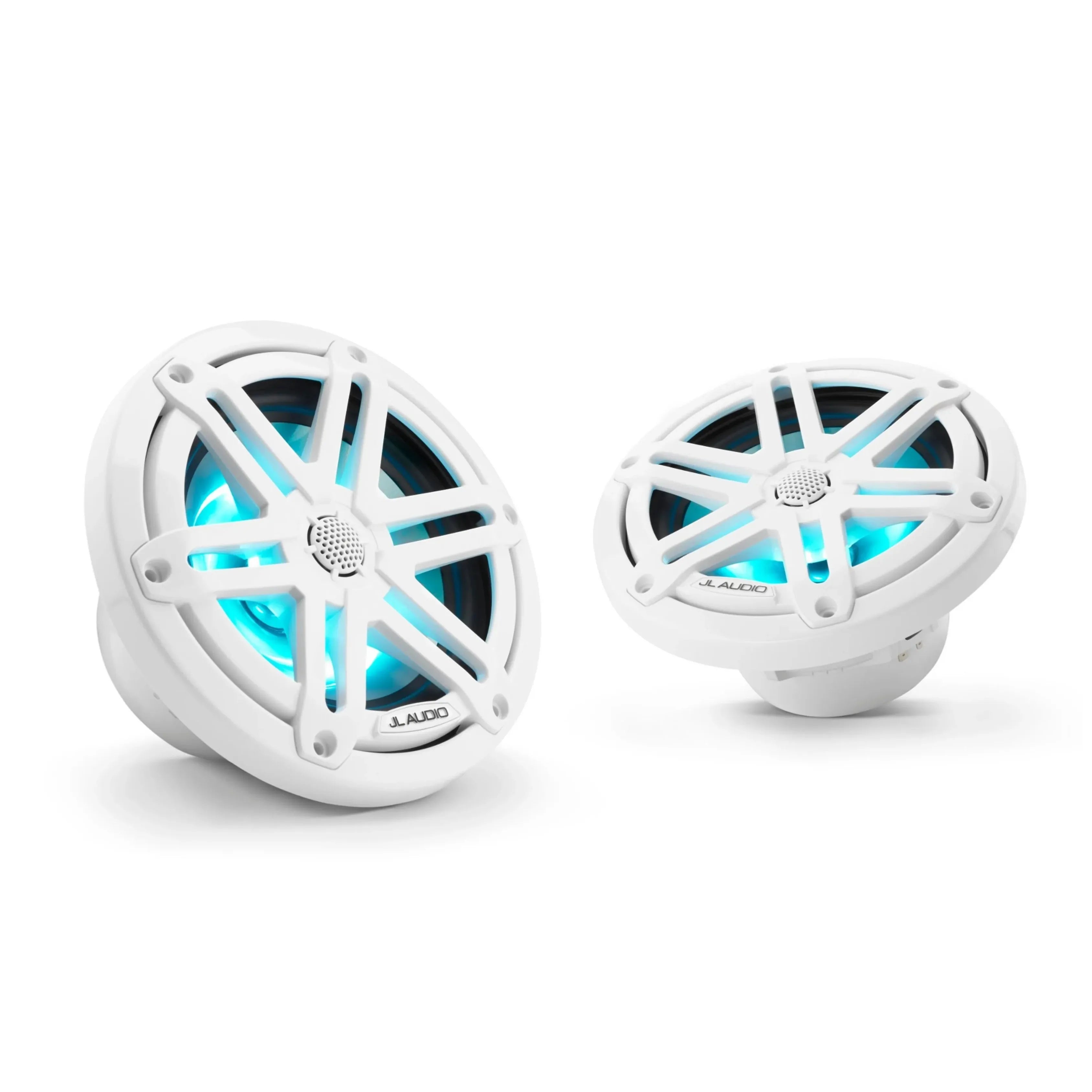 JL Audio JLA-010-03064-00 M3 6.5" Marine Speakers - White Sport Grille with LED