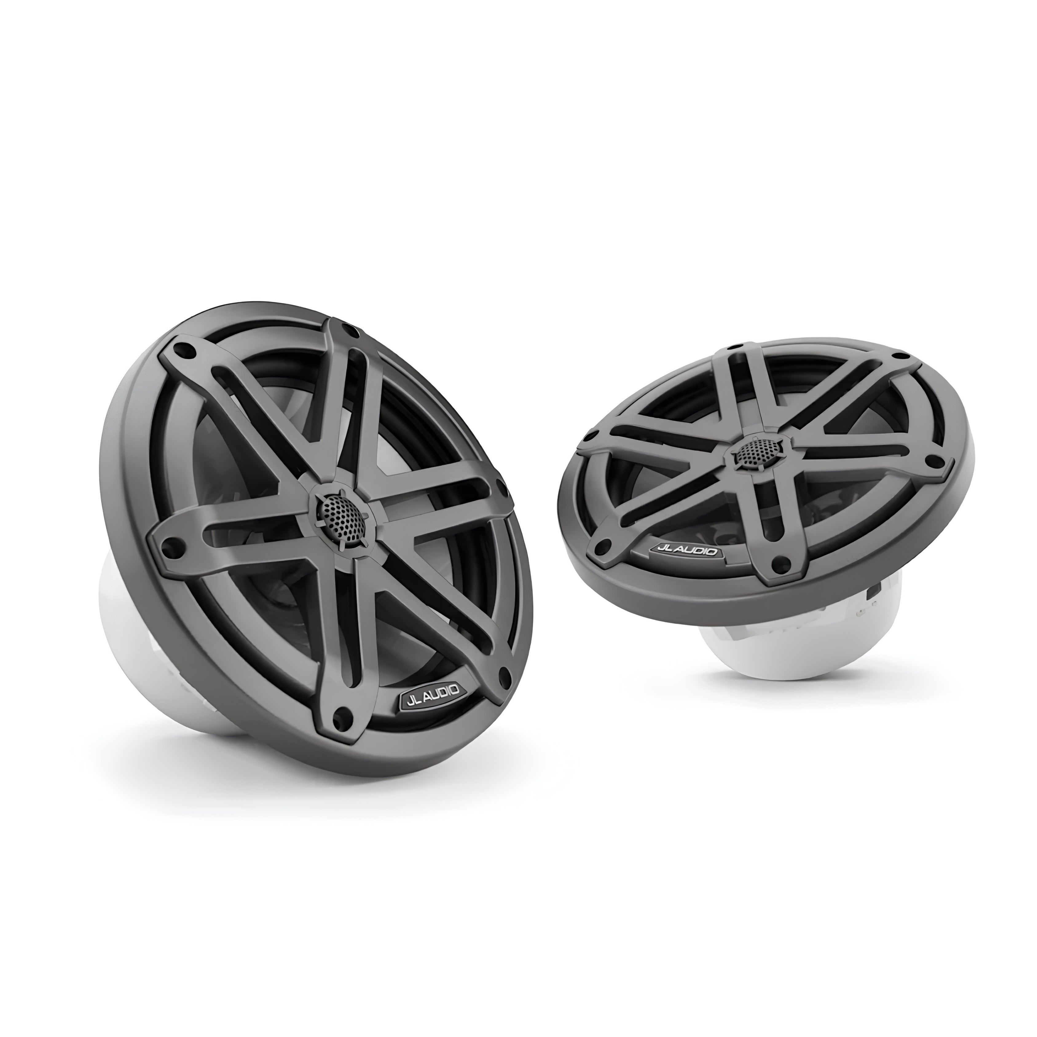 JL Audio JLA-010-03066-00 M3 7.7" Marine Speakers - Grey Sport Grille