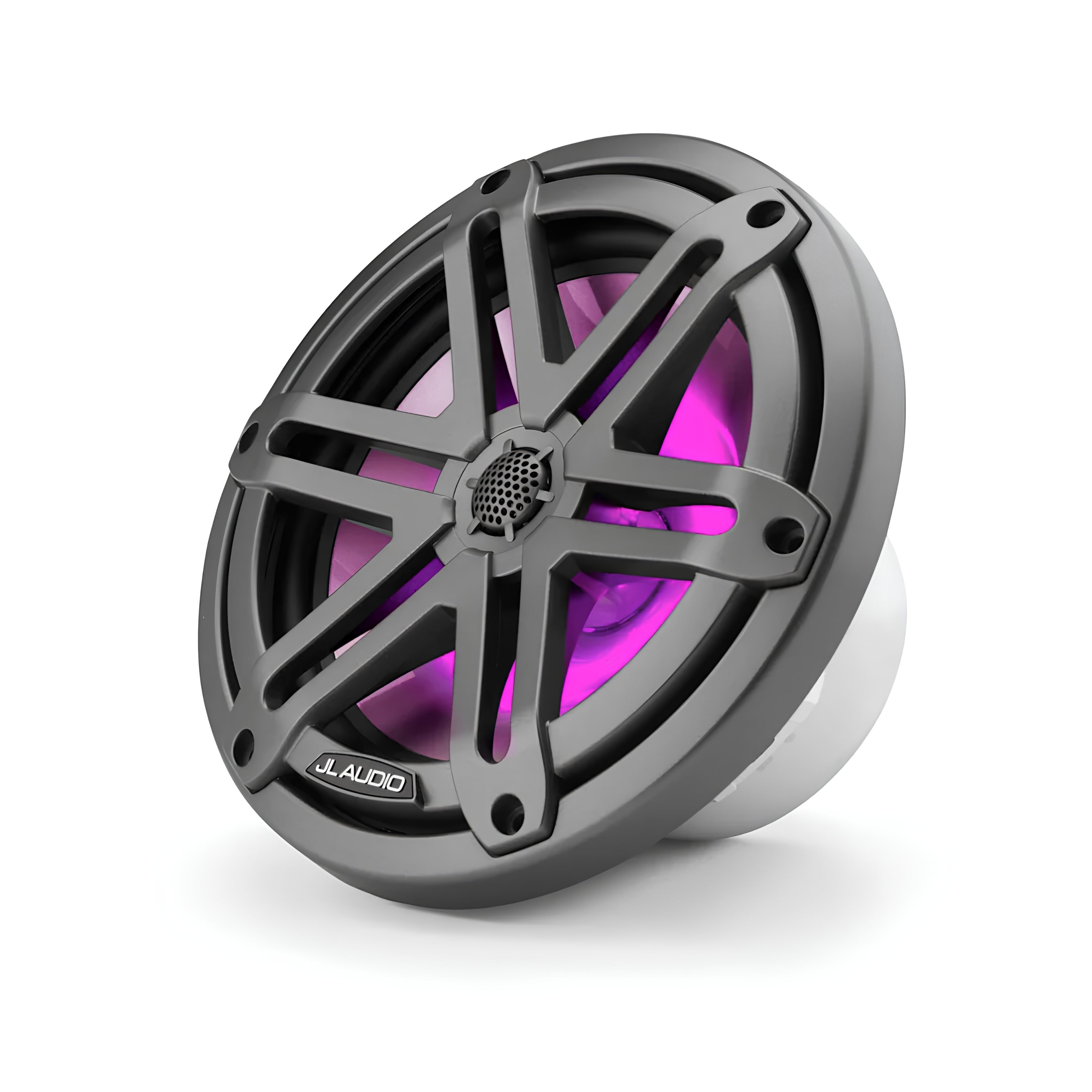 JL Audio JLA-010-03067-00 M3 7.7" Marine Speakers - Grey Sport Grille with LED