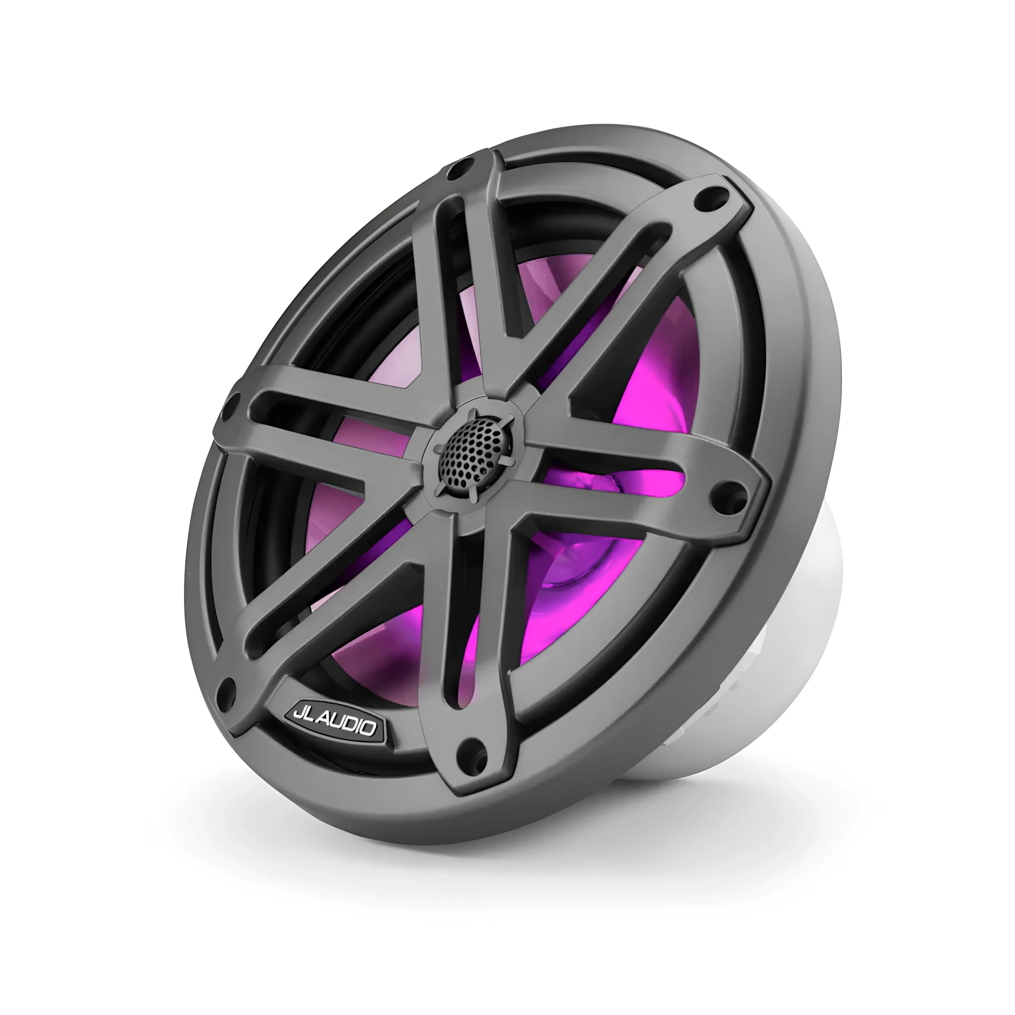 JL Audio JLA-010-03067-00 M3 7.7" Marine Speakers - Grey Sport Grille with LED