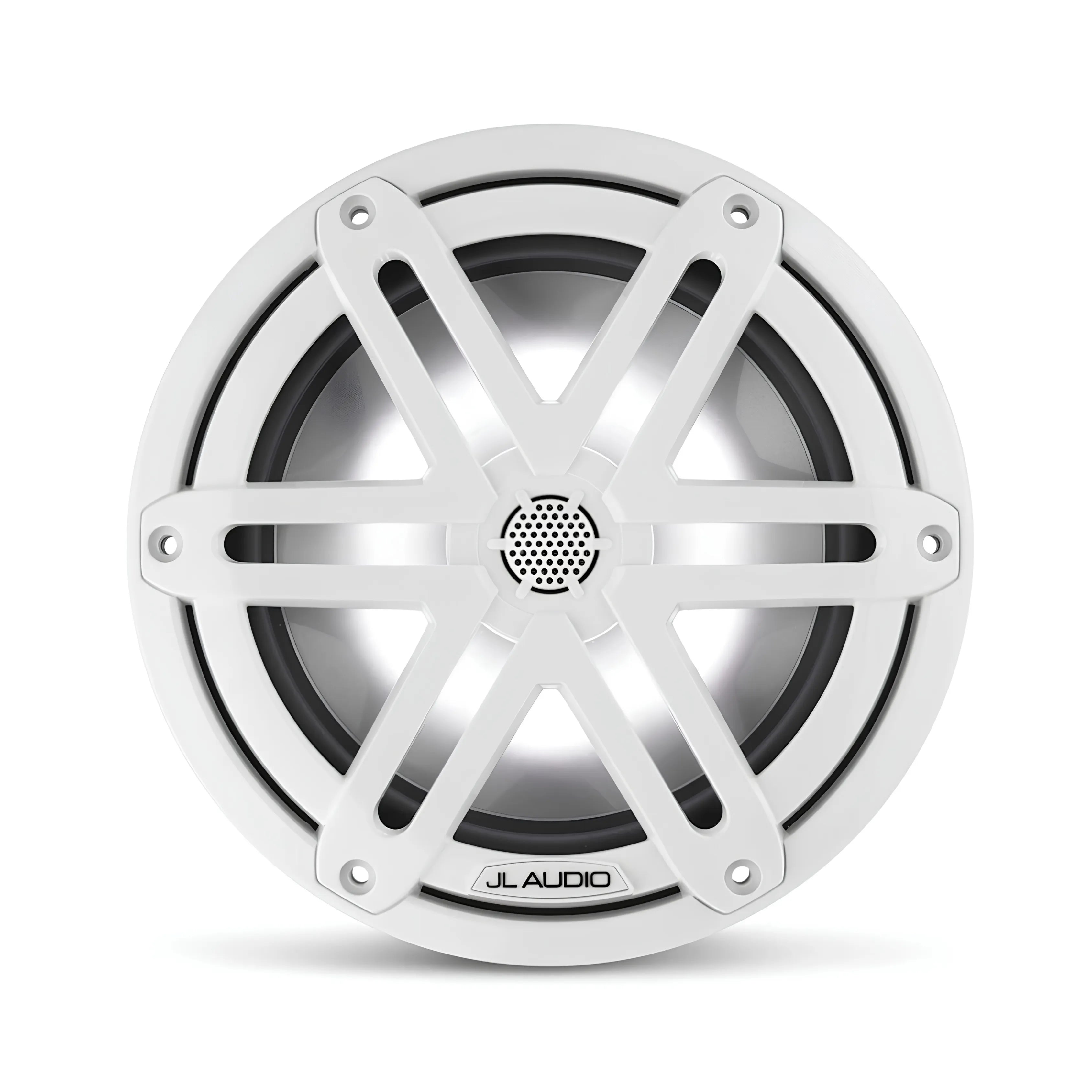 JL Audio JLA-010-03069-00 M3 7.7" Marine Speakers - White Sport Grille with LED