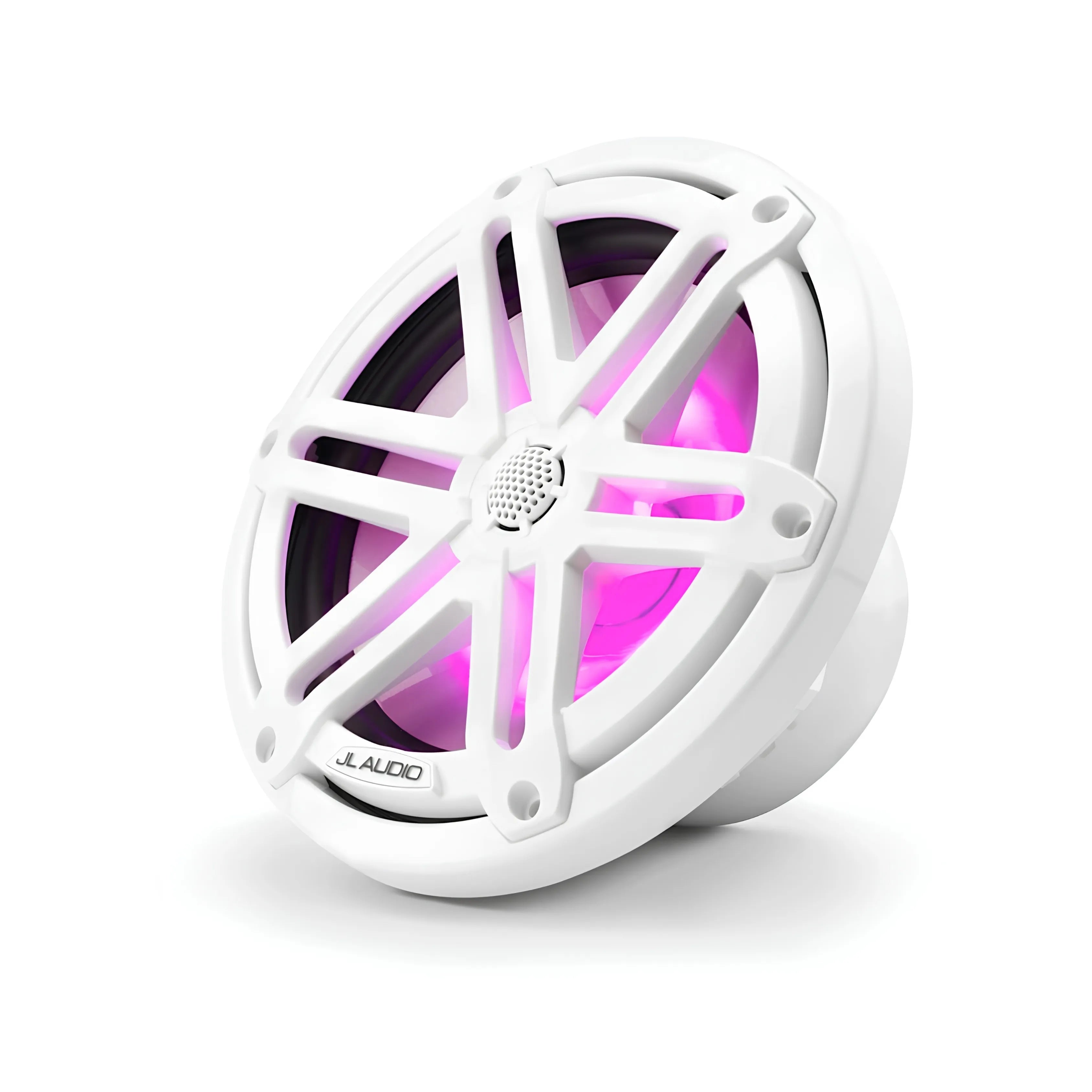 JL Audio JLA-010-03069-00 M3 7.7" Marine Speakers - White Sport Grille with LED