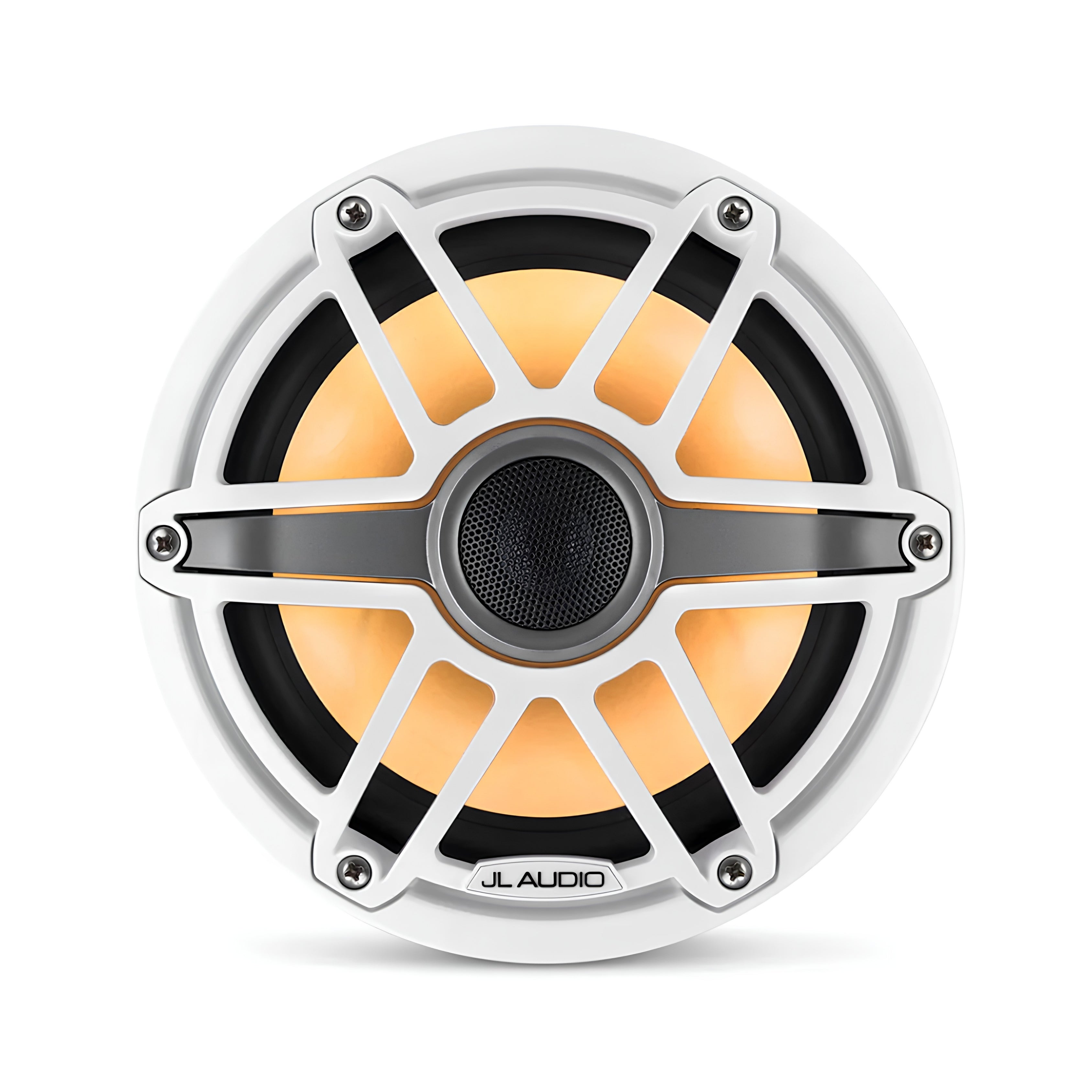 JL Audio JLA-010-03074-00 M6 7.7" Marine Speakers - White Sport Grille