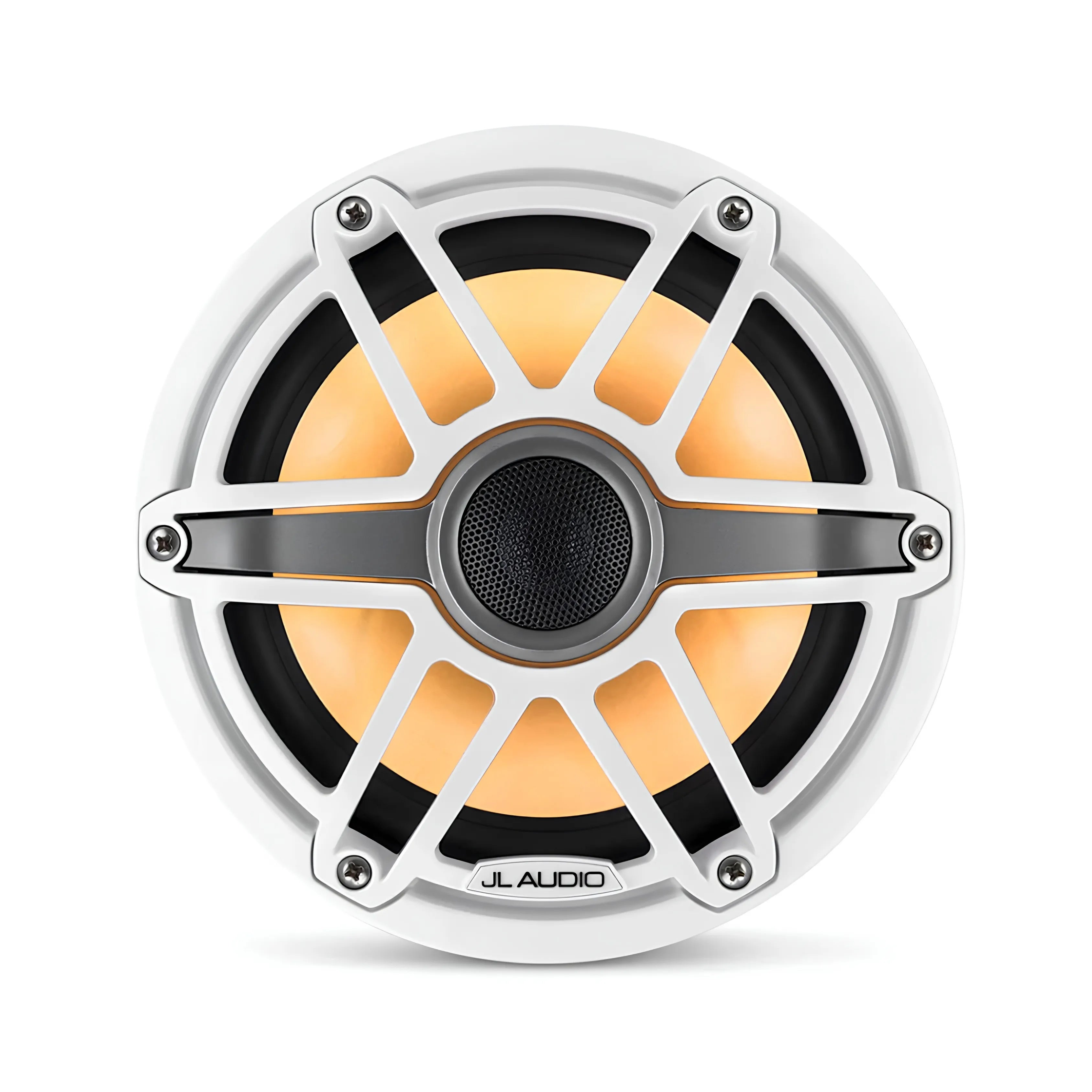 JL Audio JLA-010-03074-00 M6 7.7" Marine Speakers - White Sport Grille