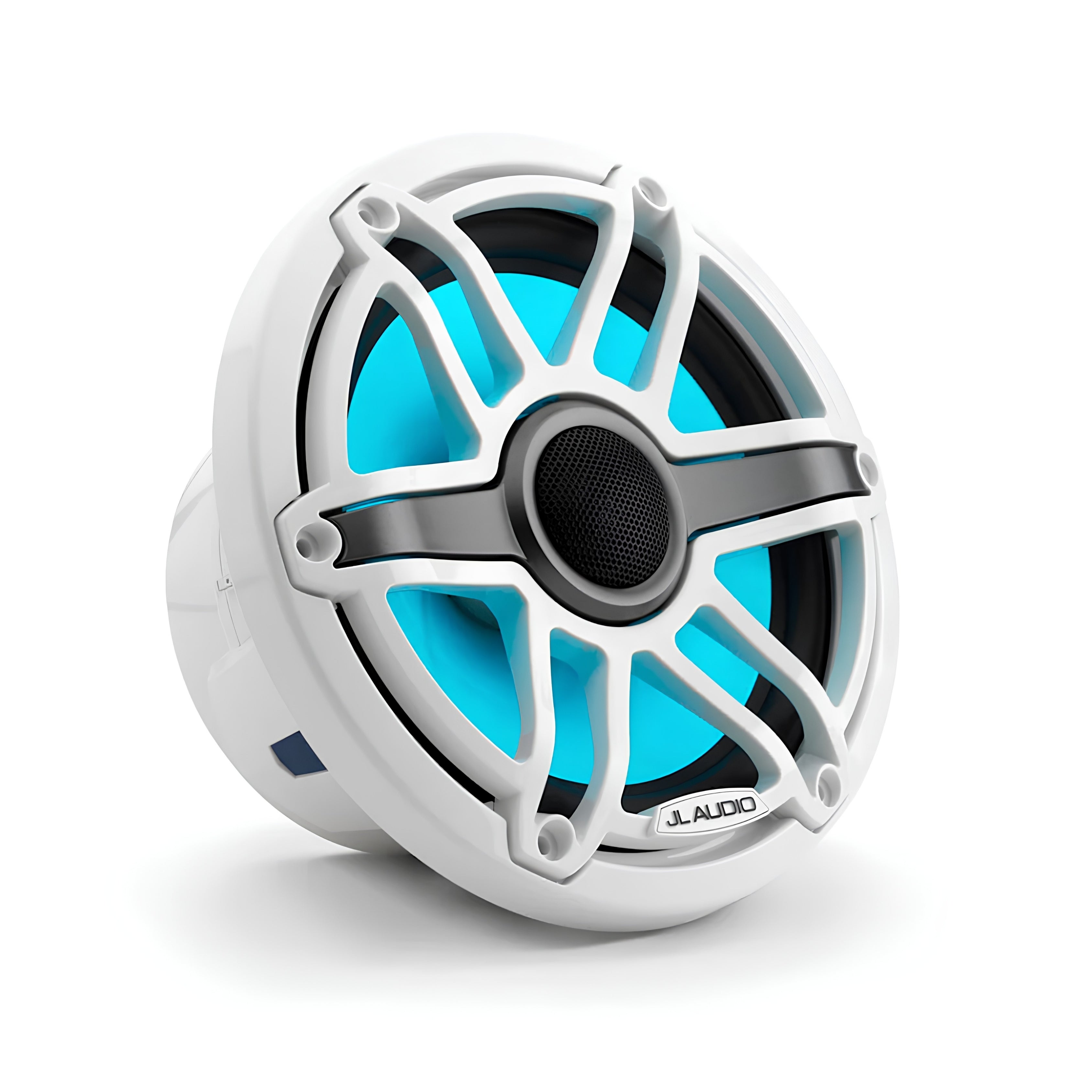 JL Audio JLA-010-03074-00 M6 7.7" Marine Speakers - White Sport Grille