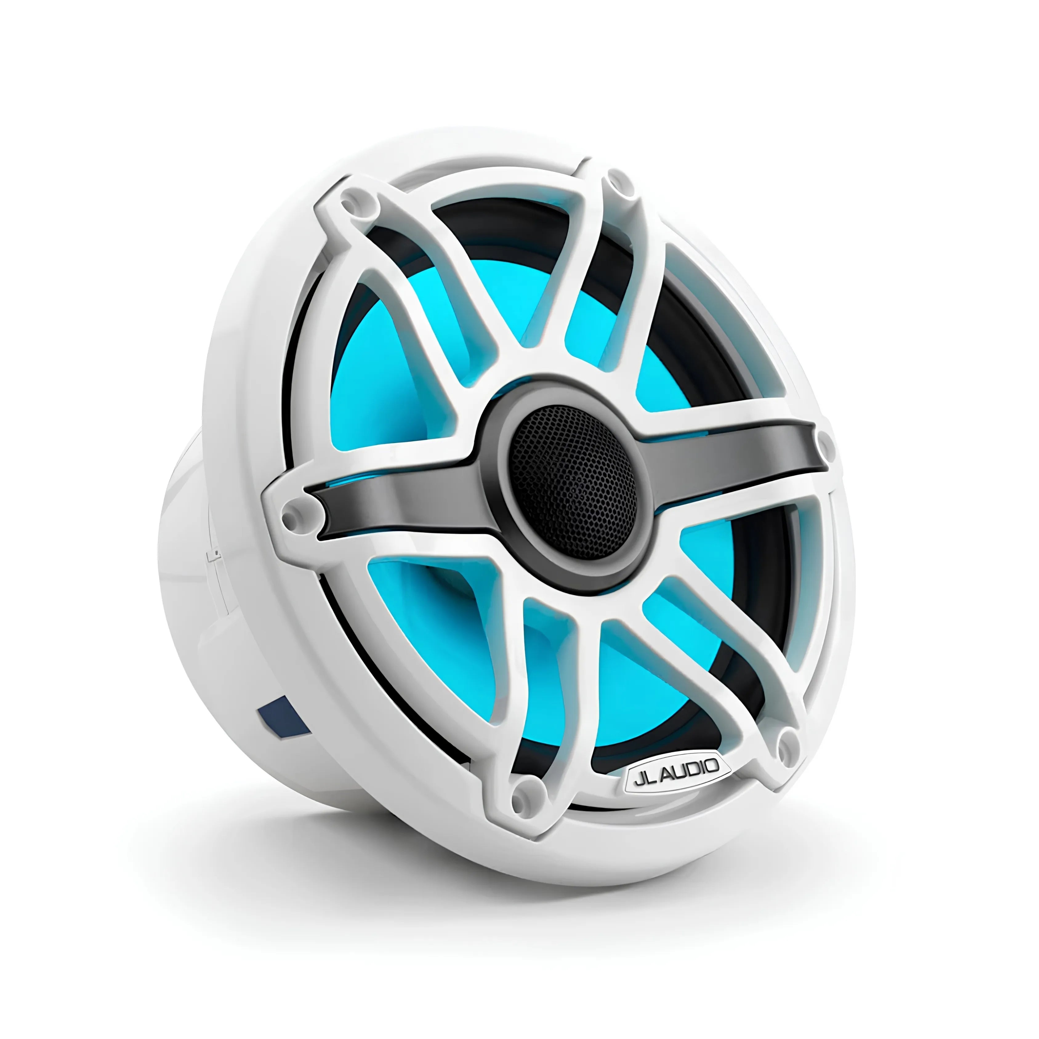 JL Audio JLA-010-03074-00 M6 7.7" Marine Speakers - White Sport Grille