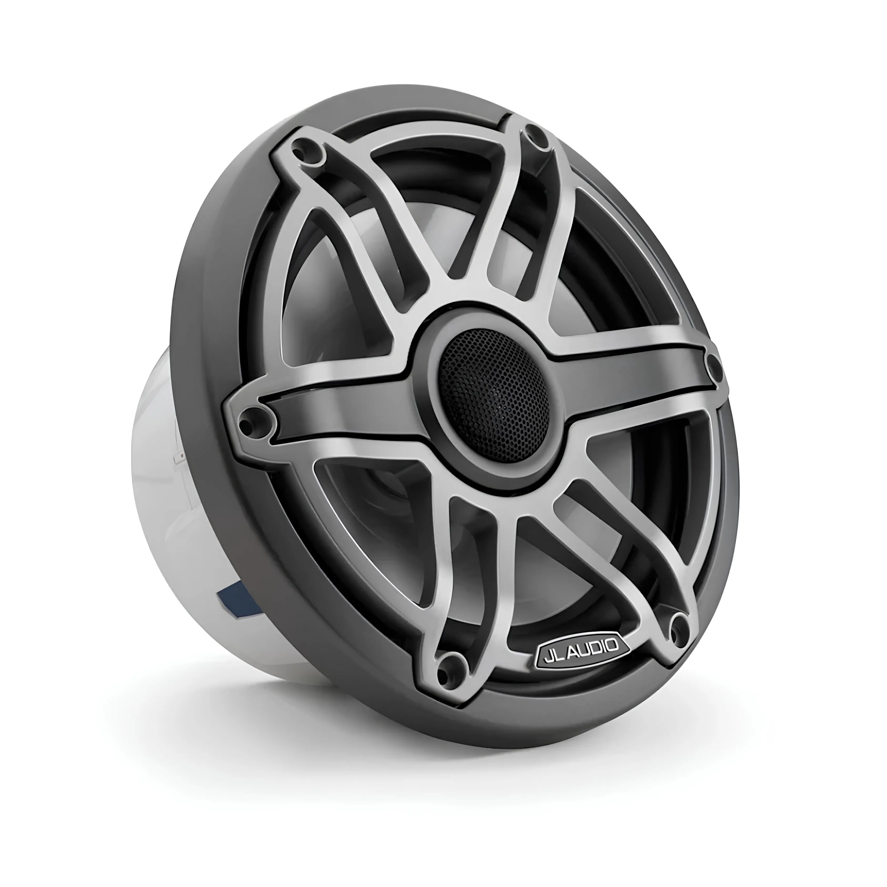 JL Audio JLA-010-03075-00 M6 7.7" Marine Speakers - Titanium Sport Grille