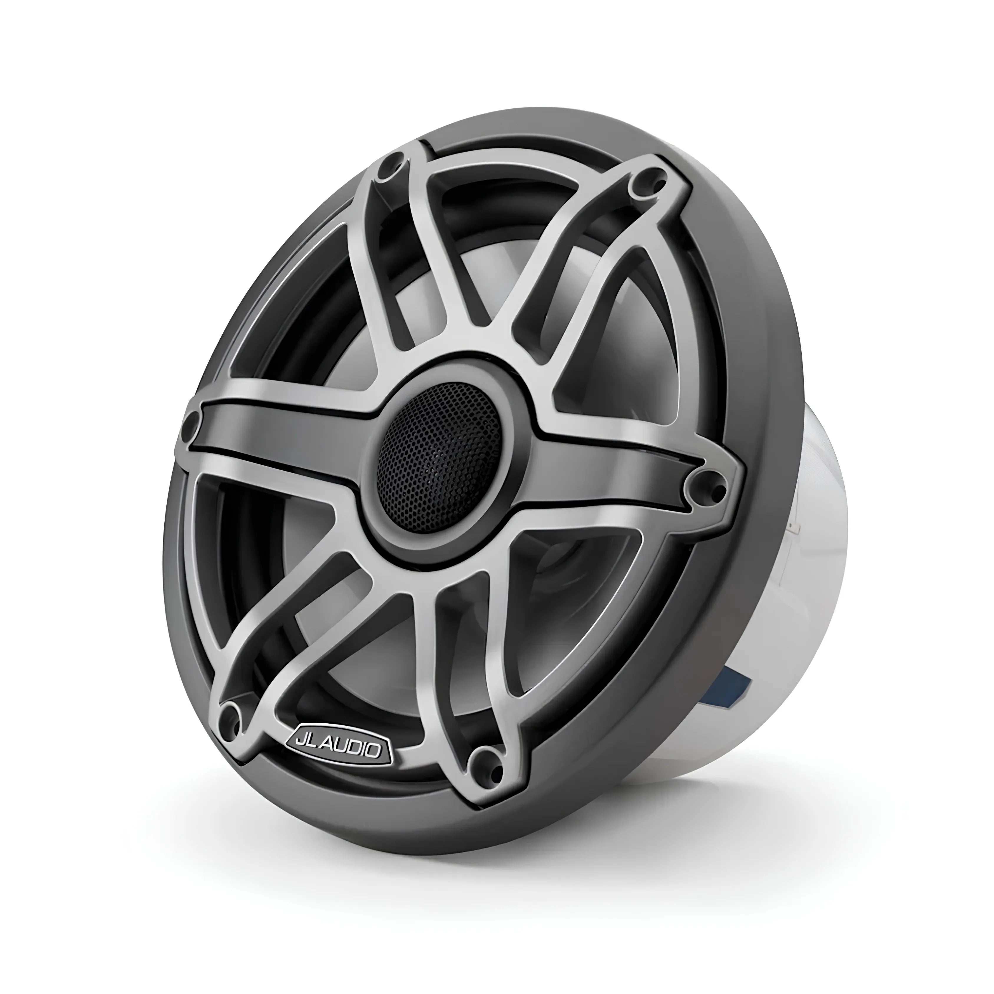 JL Audio JLA-010-03075-00 M6 7.7" Marine Speakers - Titanium Sport Grille
