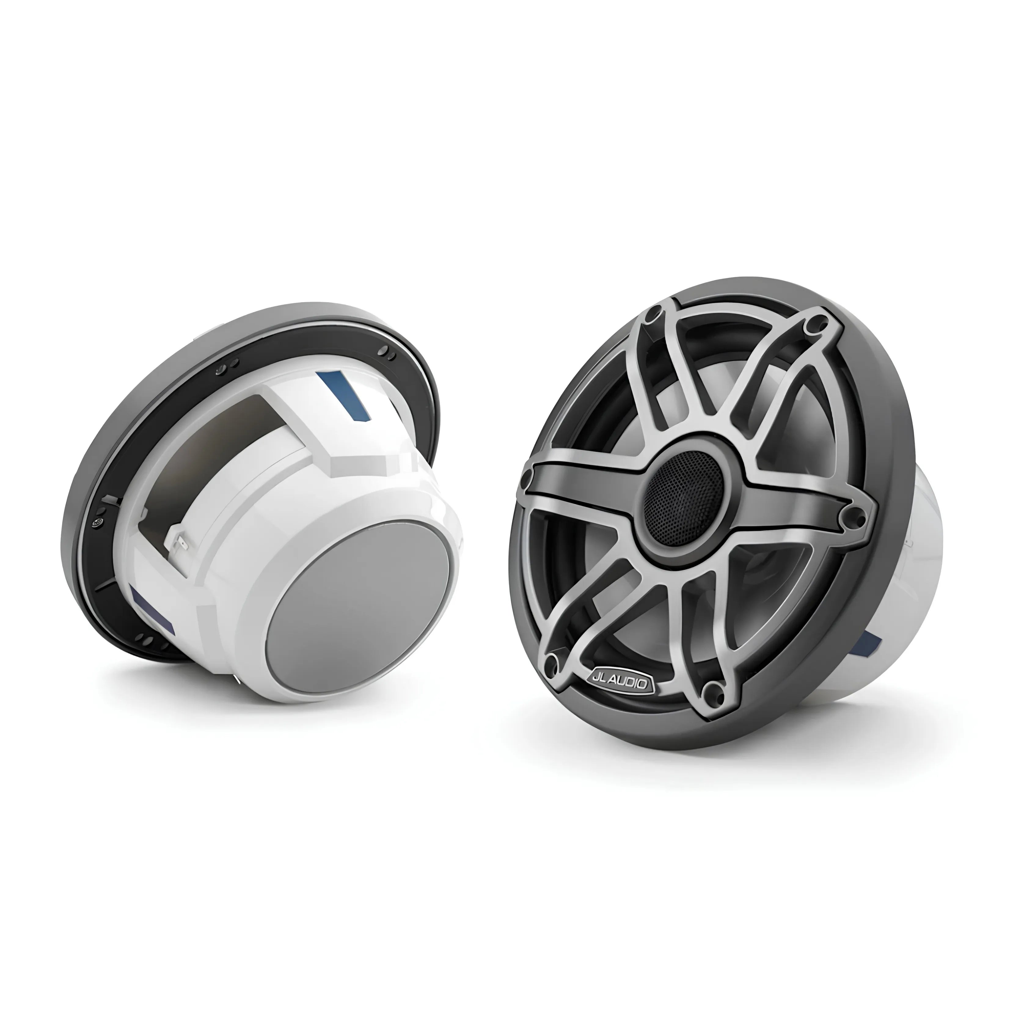 JL Audio JLA-010-03075-00 M6 7.7" Marine Speakers - Titanium Sport Grille