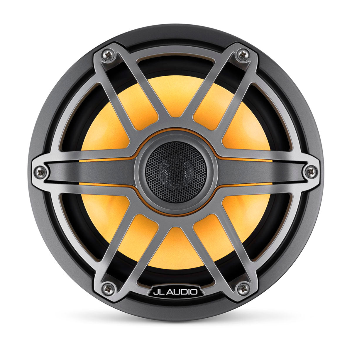 JL Audio JLA-010-03076-00 M6 7.7" Marine Speakers - Titanium Sport Grille