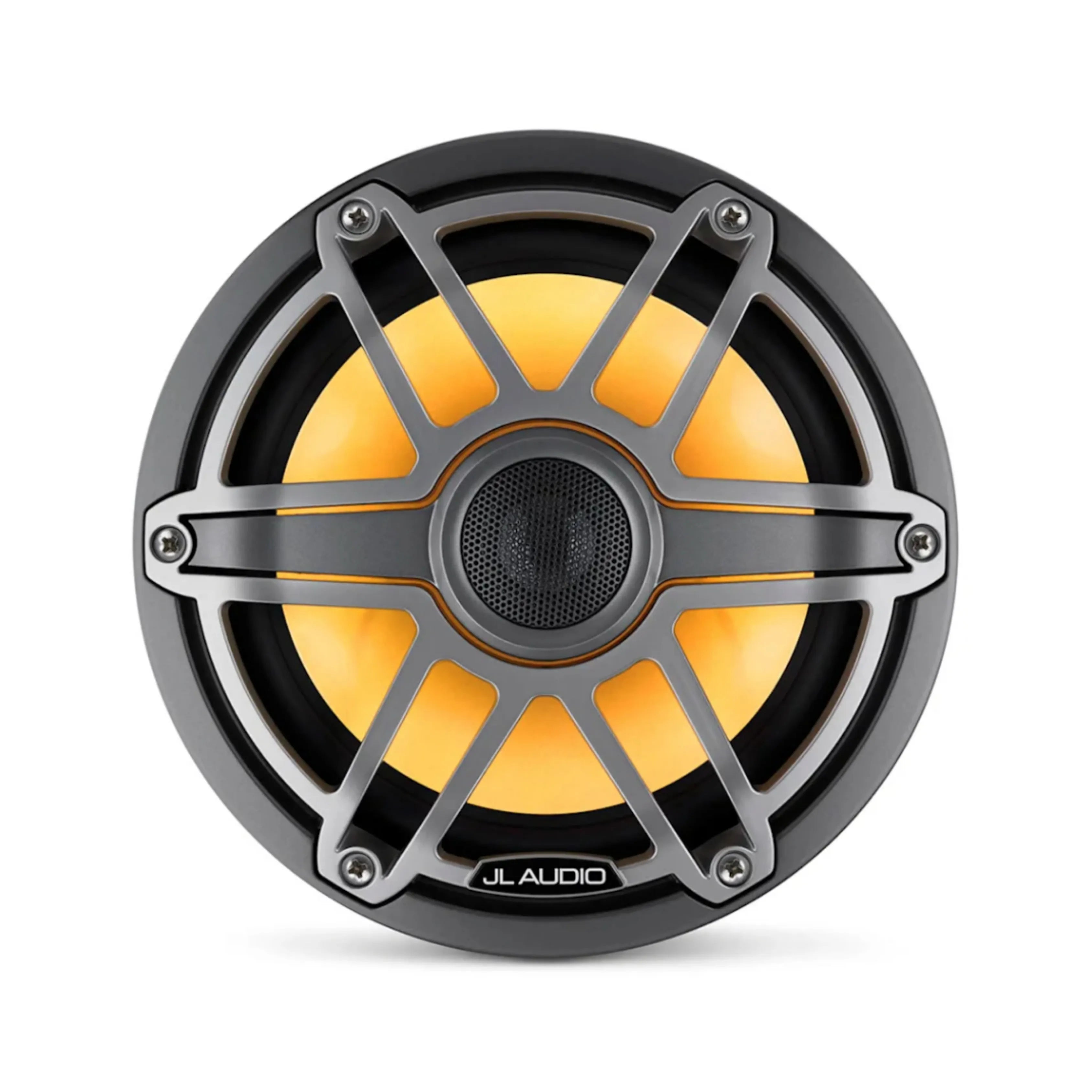 JL Audio JLA-010-03076-00 M6 7.7" Marine Speakers - Titanium Sport Grille