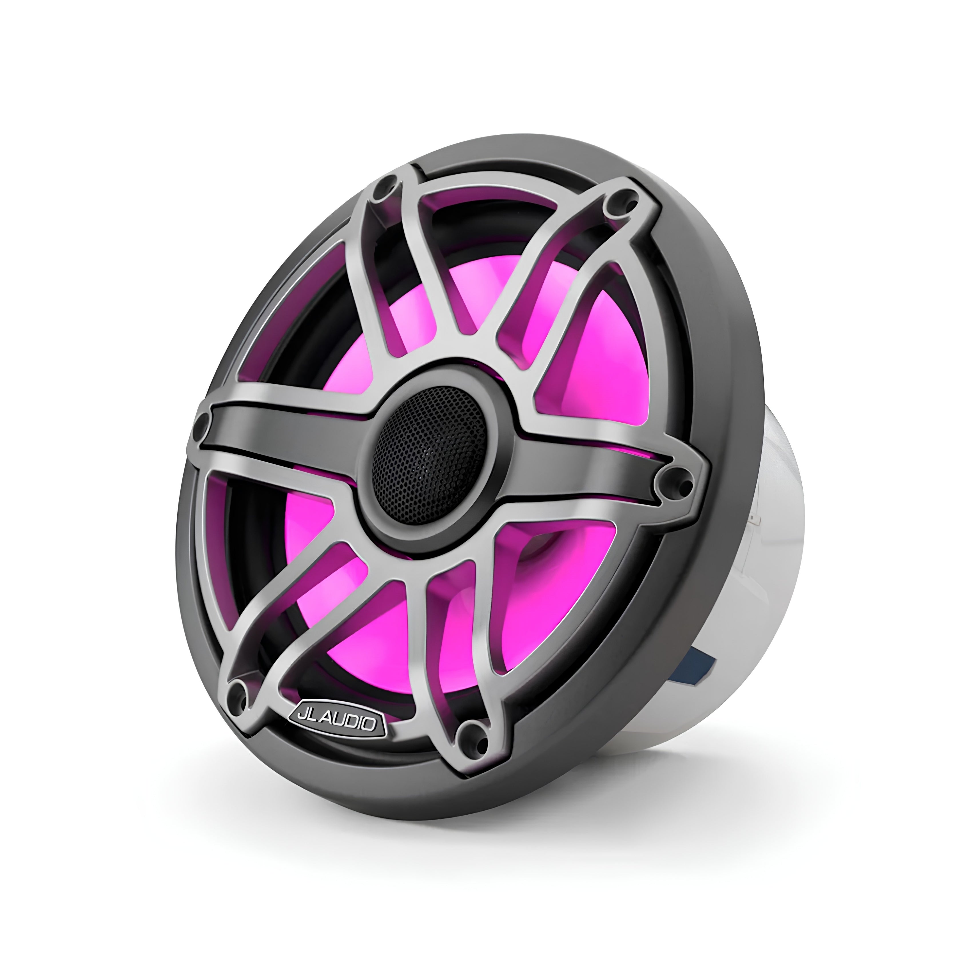 JL Audio JLA-010-03076-00 M6 7.7" Marine Speakers - Titanium Sport Grille