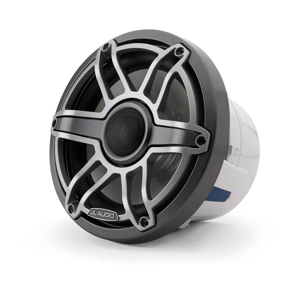 JL Audio JLA-010-03079-00 M6 8.8" Marine Speakers - Titanium Sport Grille