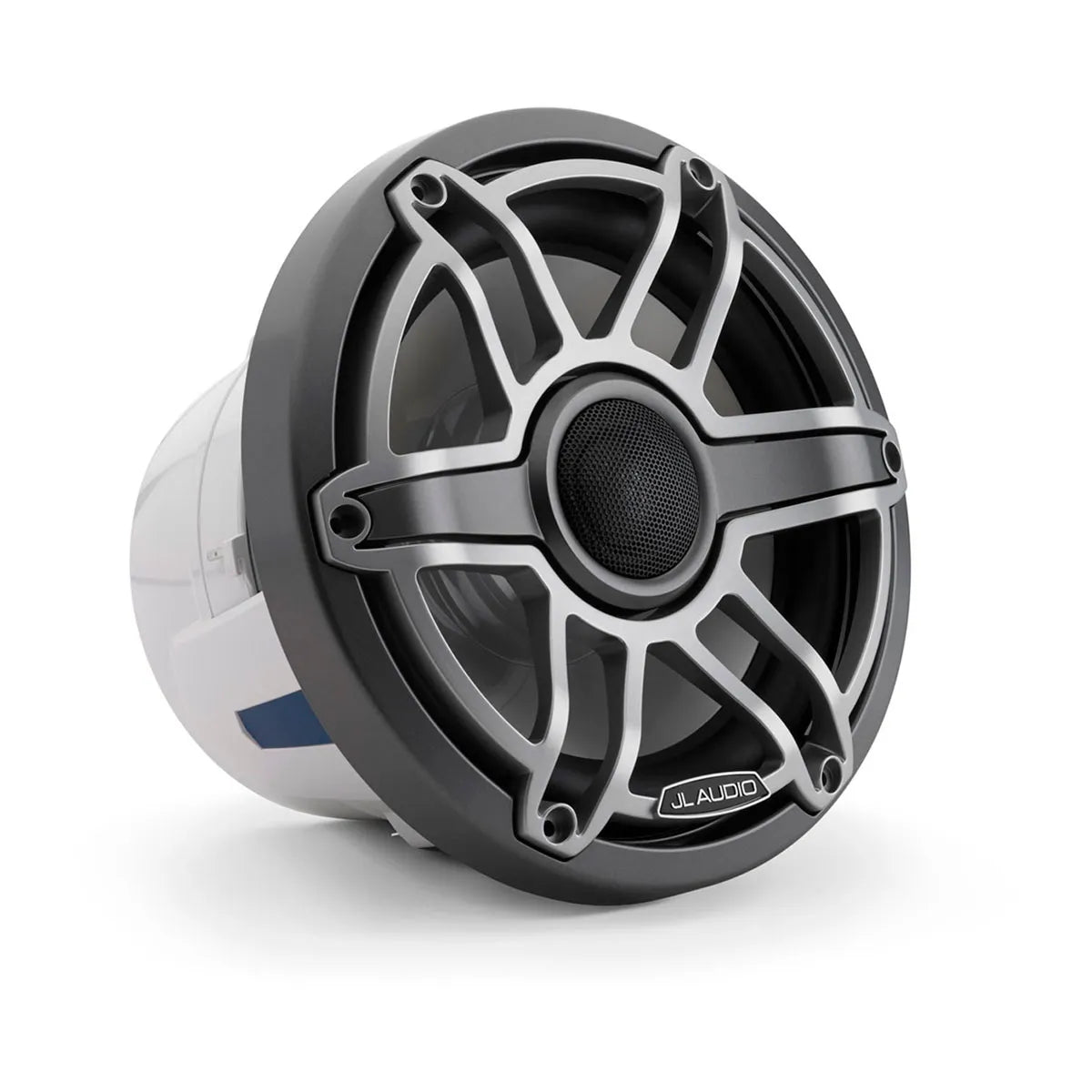 JL Audio JLA-010-03079-00 M6 8.8" Marine Speakers - Titanium Sport Grille