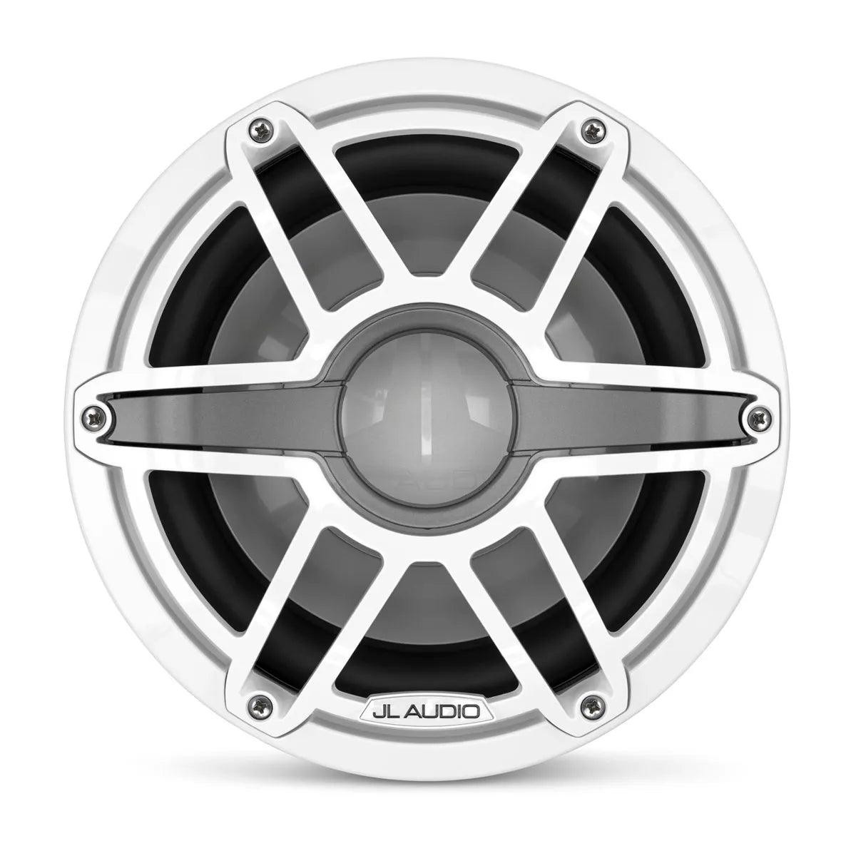 JL Audio JLA-010-03084-00 M6 10" Marine Subwoofer - White Sport Grille