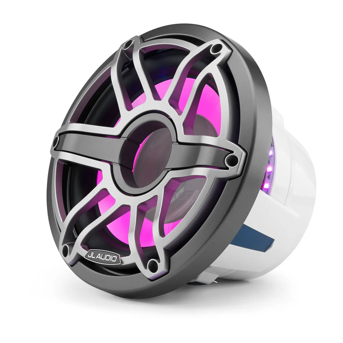 JL Audio JLA-010-03087-00 M6 10" Marine Subwoofer - Titanium Sport Grille