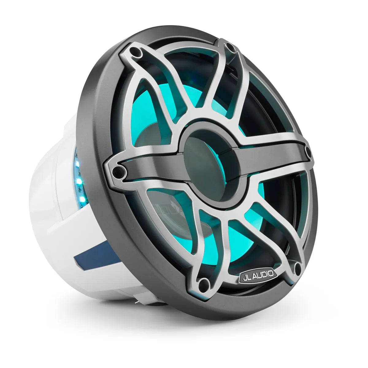 JL Audio JLA-010-03087-00 M6 10" Marine Subwoofer - Titanium Sport Grille