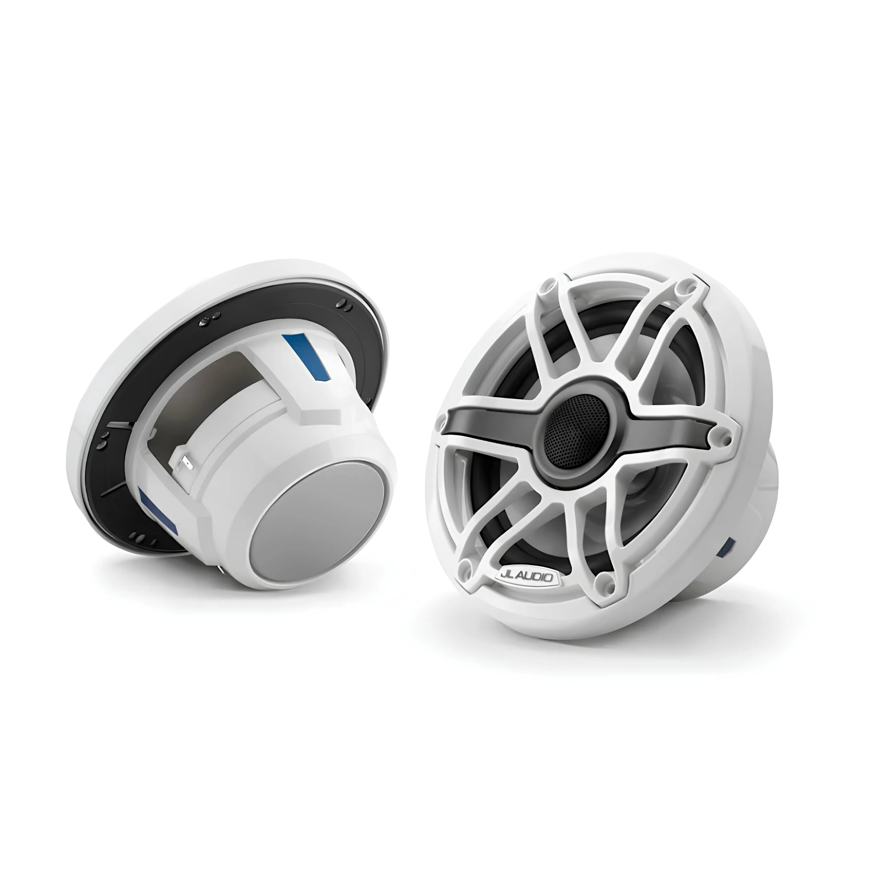 JL Audio JLA-010-03090-00 M6 6.5" Marine Speakers - White Sport Grille