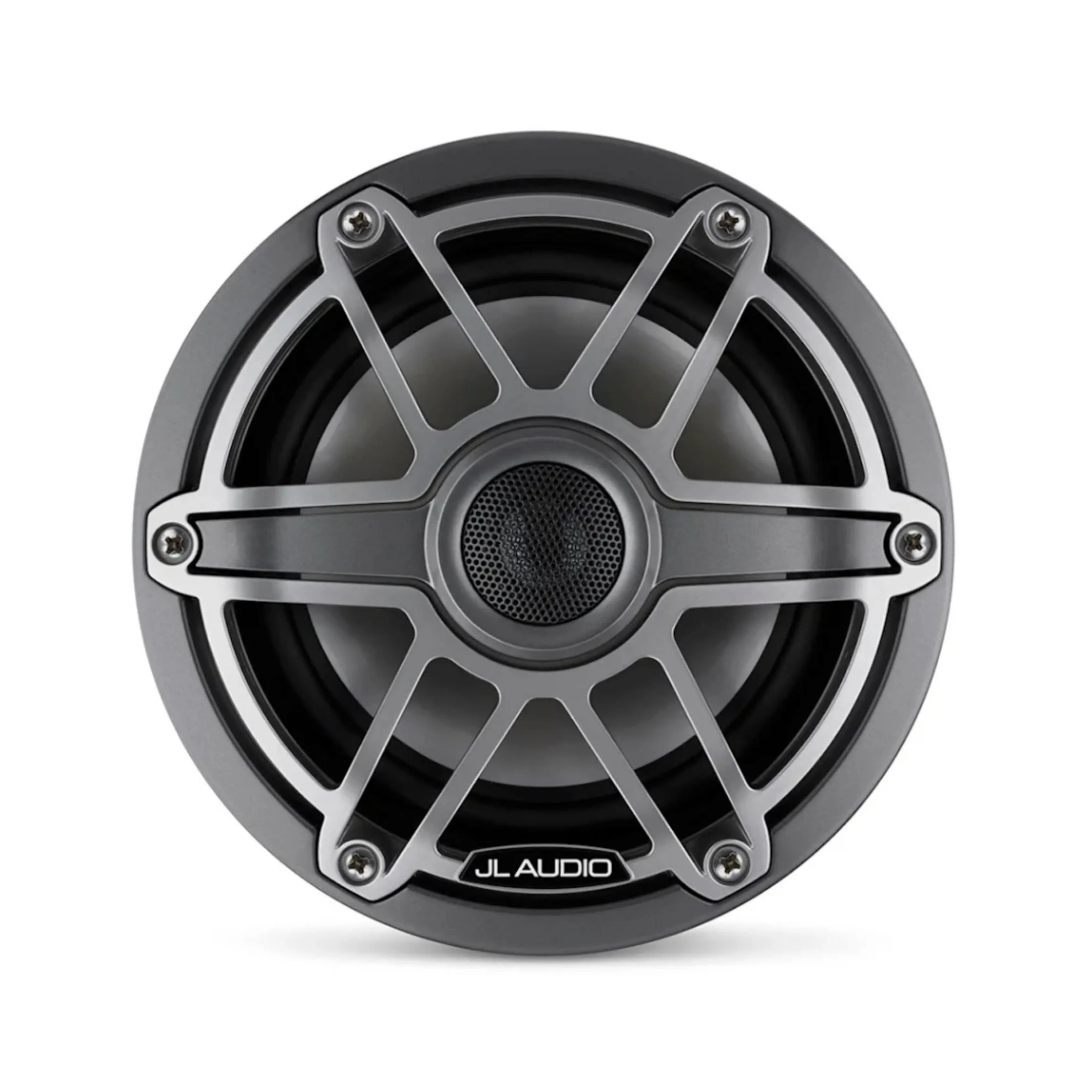 JL Audio JLA-010-03091-00 M6 6.5" Marine Speakers - Titanium Sport Grille