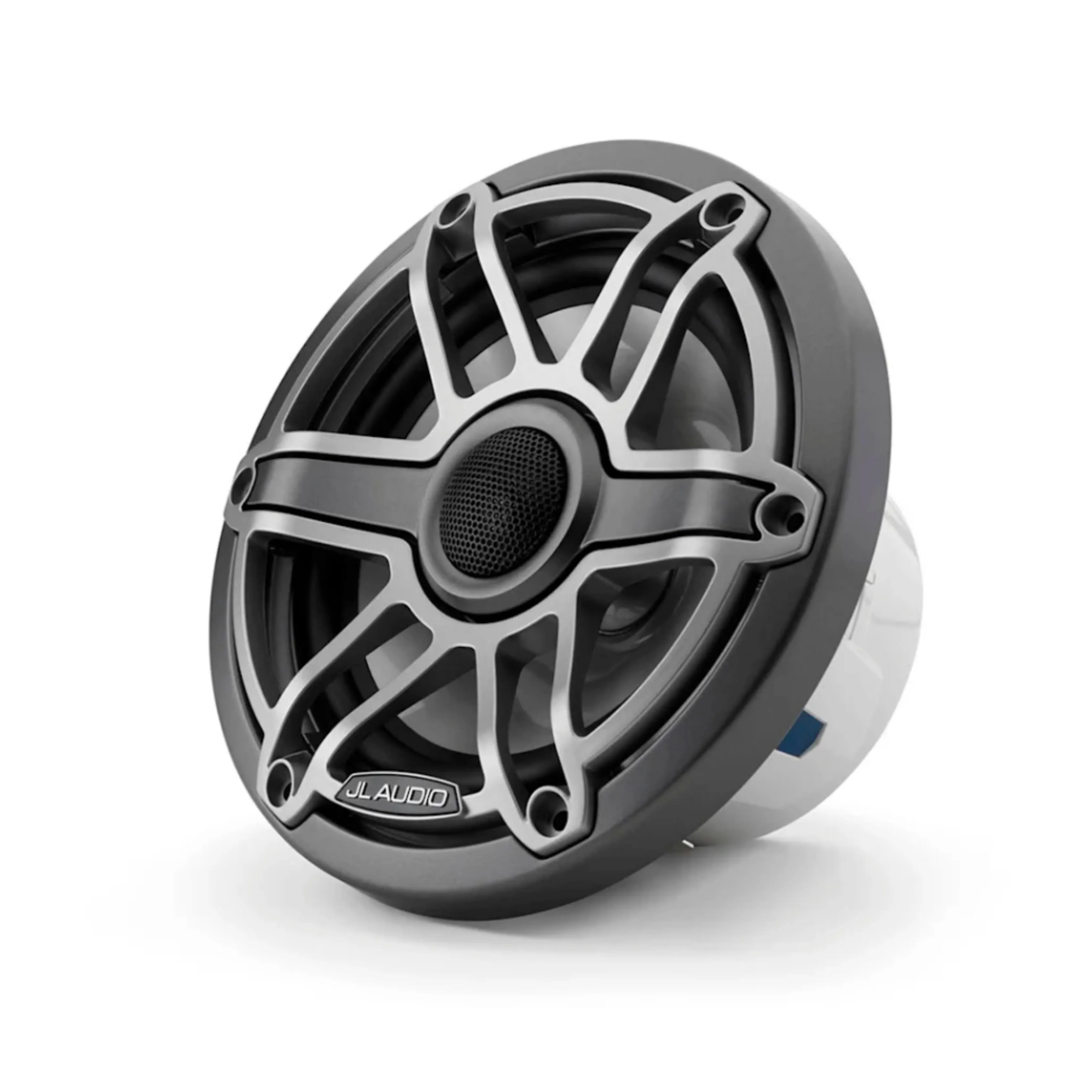 JL Audio JLA-010-03091-00 M6 6.5" Marine Speakers - Titanium Sport Grille