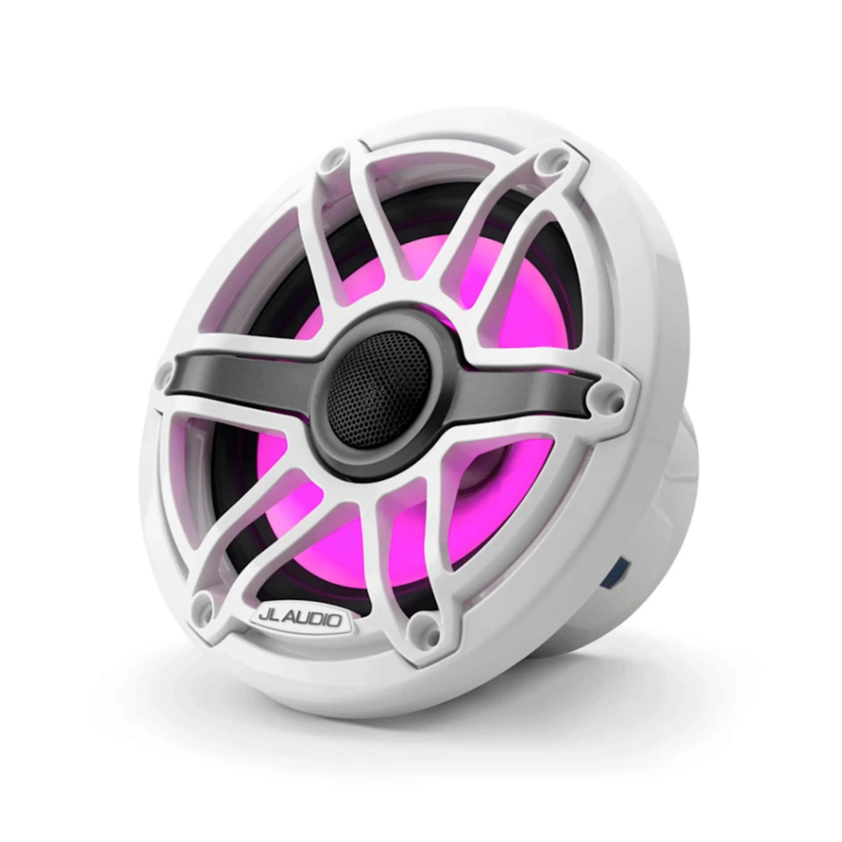 JL Audio JLA-010-03093-00 M6 6.5" Marine Speakers - White Sport Grille with LED