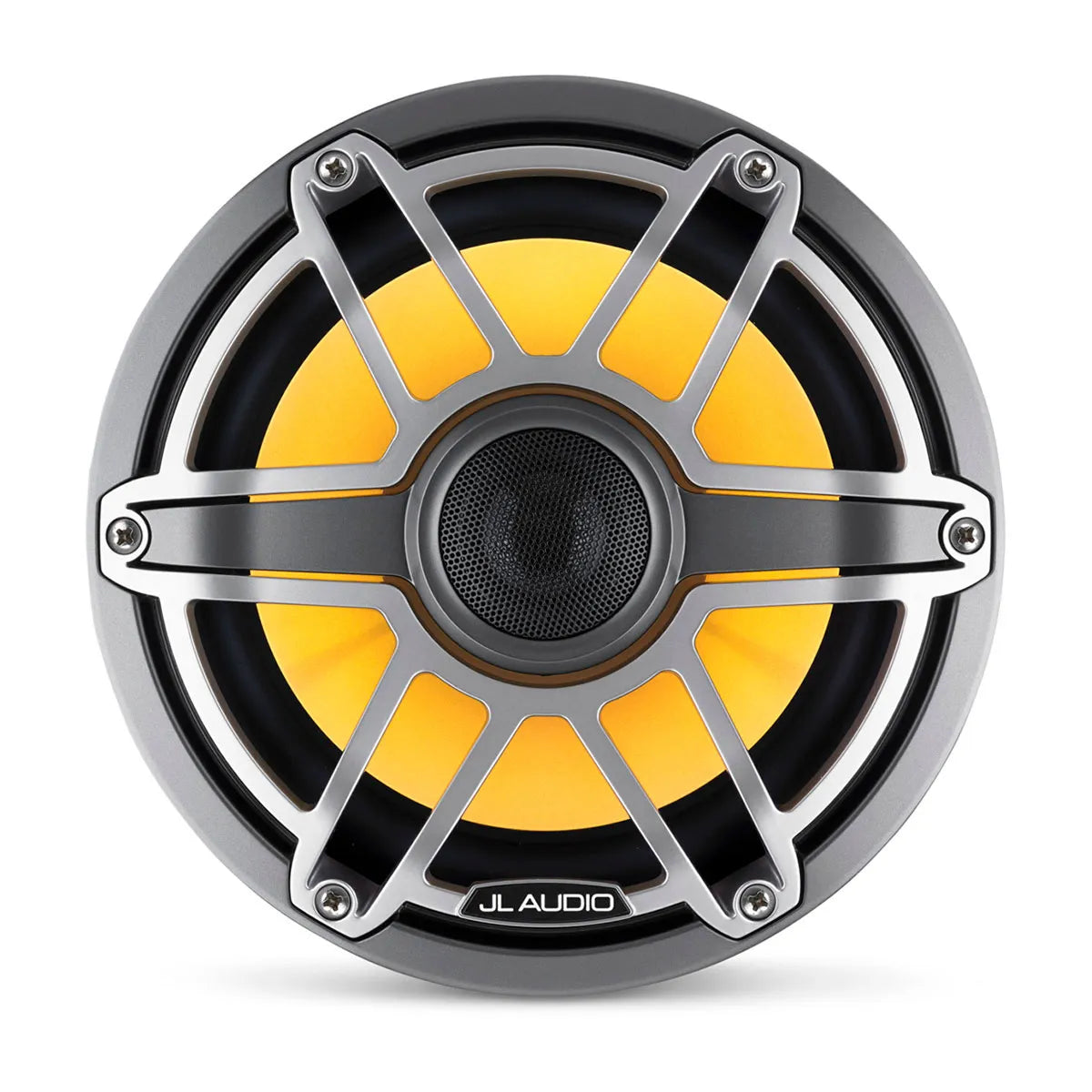 JL Audio JLA-010-03099-00 M6 8.8" Marine Speakers - Titanium Sport Grille