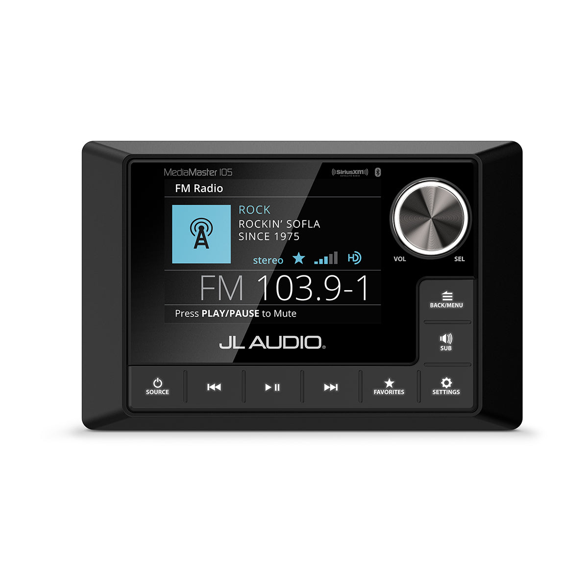 JL Audio JLA-010-03132-00 MM105 MediaMaster 105 Stereo