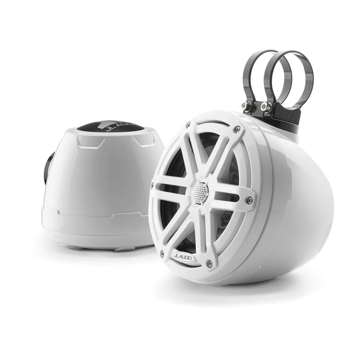 JL Audio JLA-010-03256-00 VeX Enclosed System - M3 6.5″ with White Sport Grille (M3-650VEX-Gw-S-Gw)