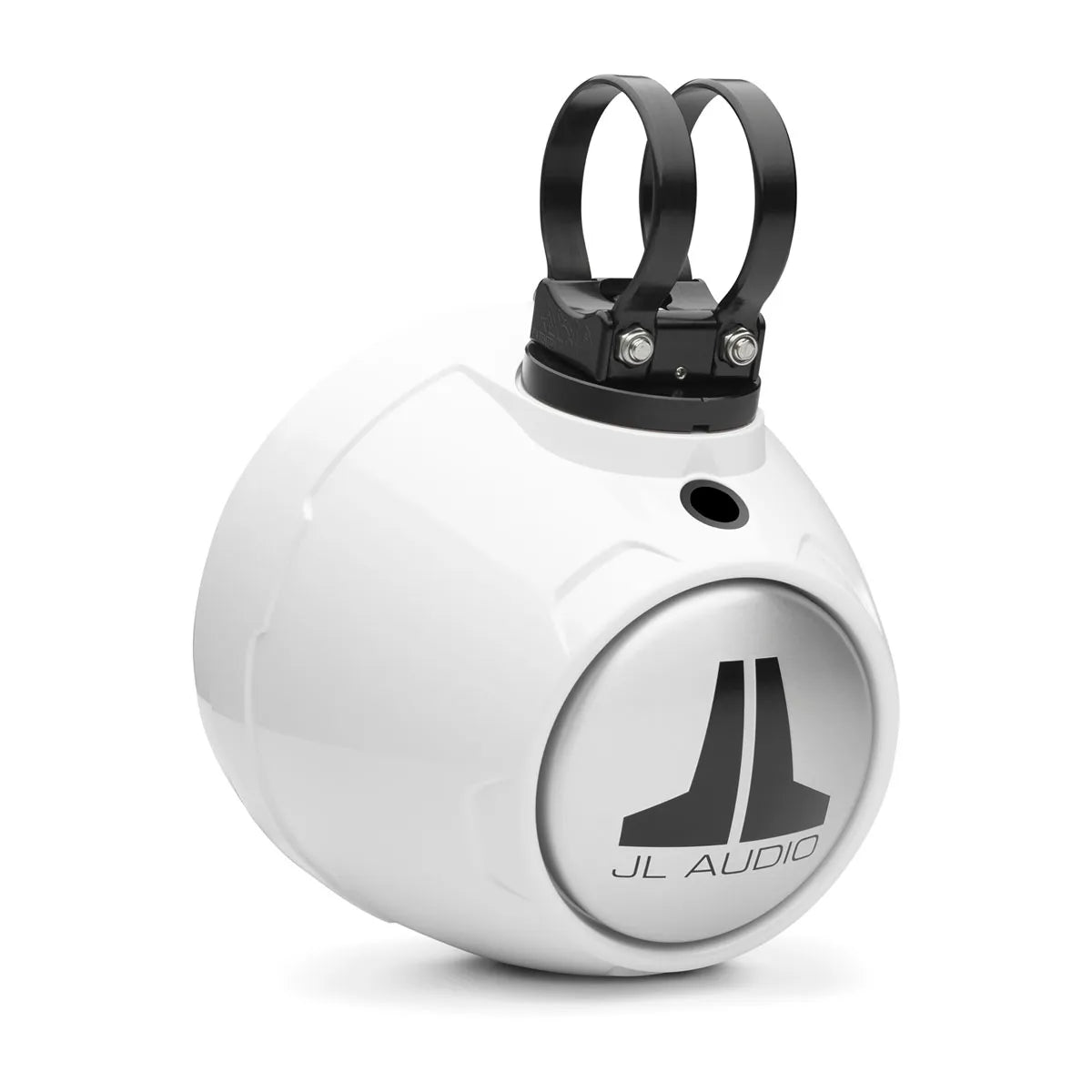 JL Audio JLA-010-03262-00 VeX Enclosed System - M6 6.5″ with LED and White Sport Grille (M6-650VEX-Gw-S-GwGw-i)