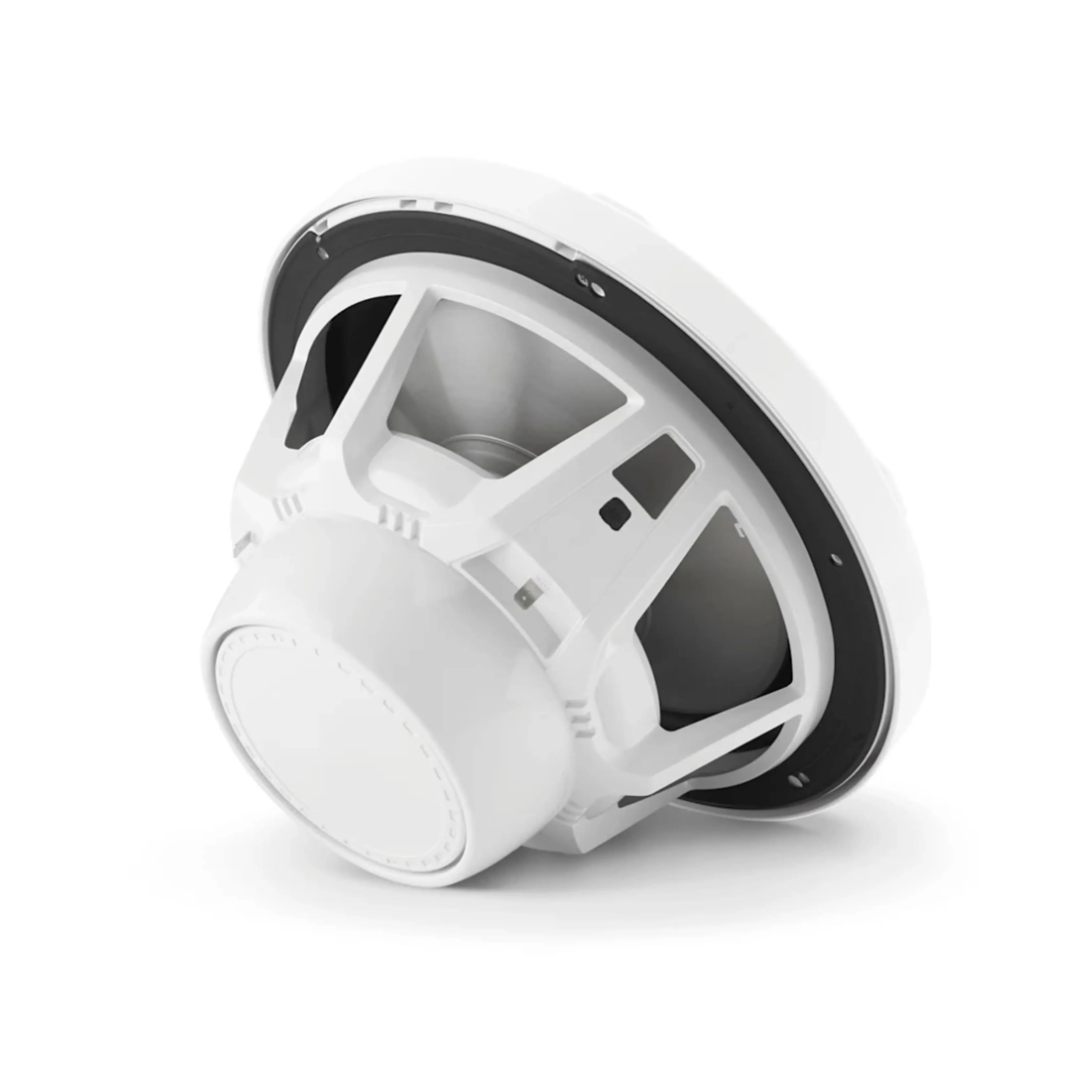 JL Audio JLA-010-03265-00 M3 Marine Subwoofer - 10" Marine Subwoofer with LED and White Sport Grille