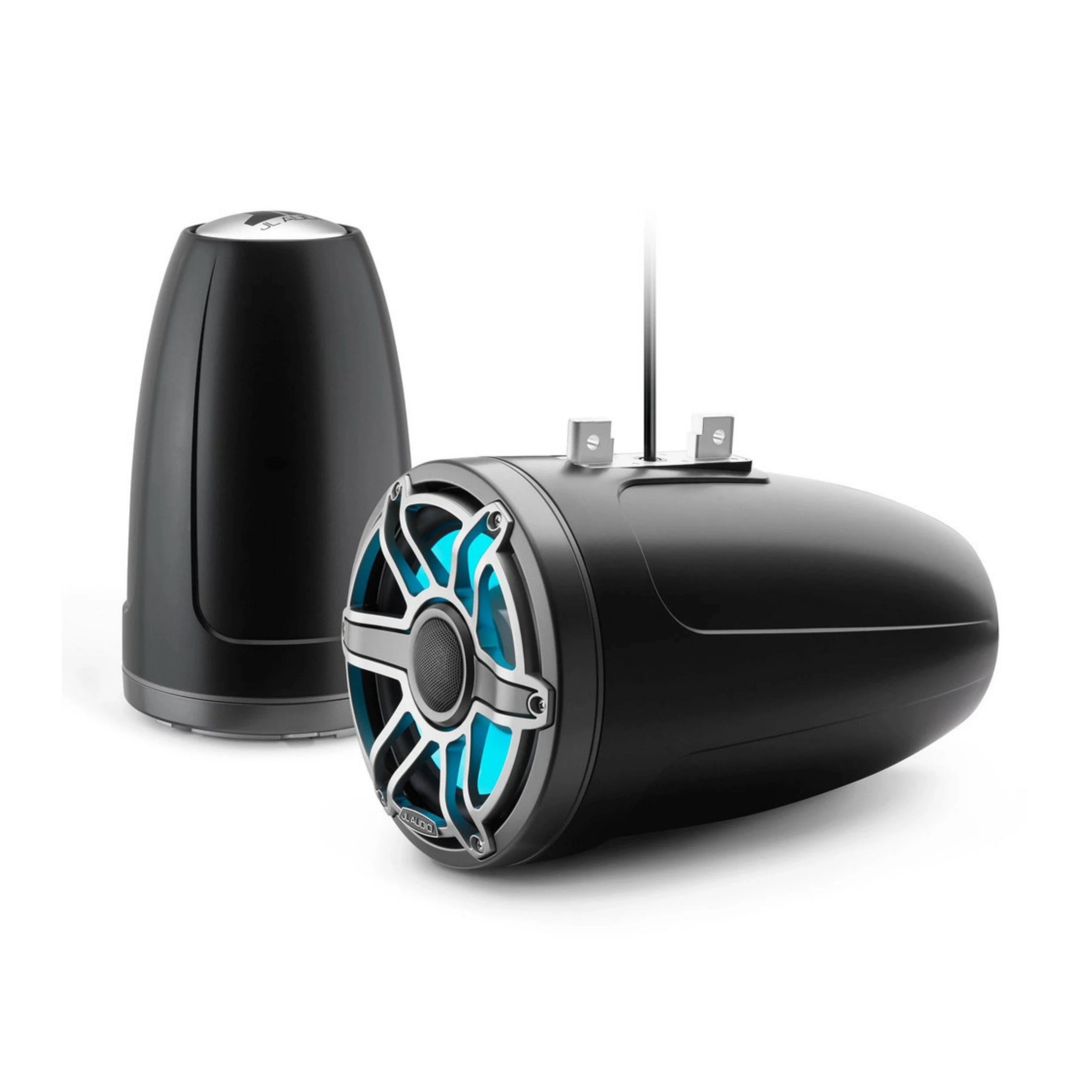 JL Audio JLA-010-03284-00 M6 8.8" Enclosed Tower Speakers - Titanium Sport Grille