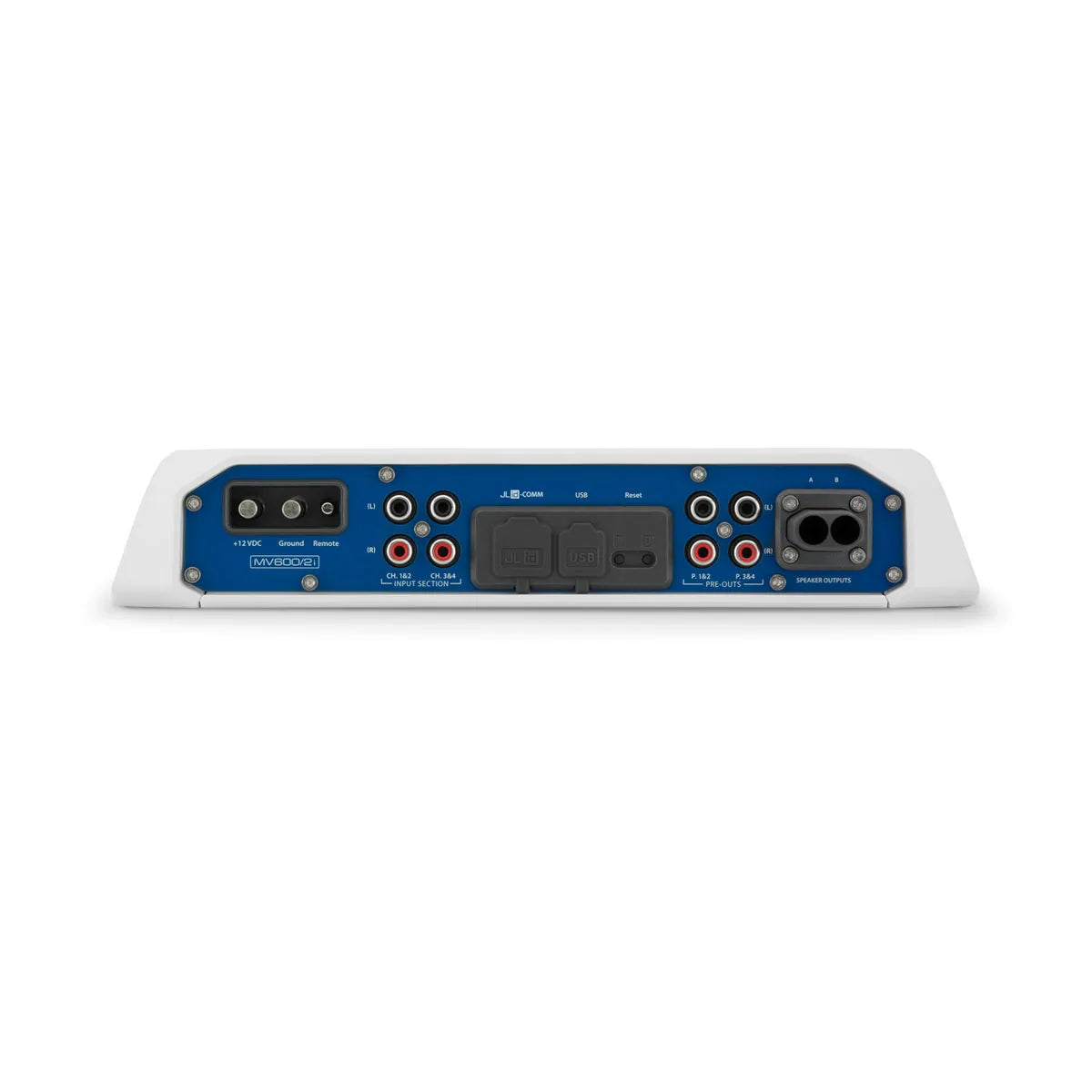 JL Audio JLA-010-03336-00 MVi Marine Amplifier - 2 Channel Full-Range Marine Amplifier