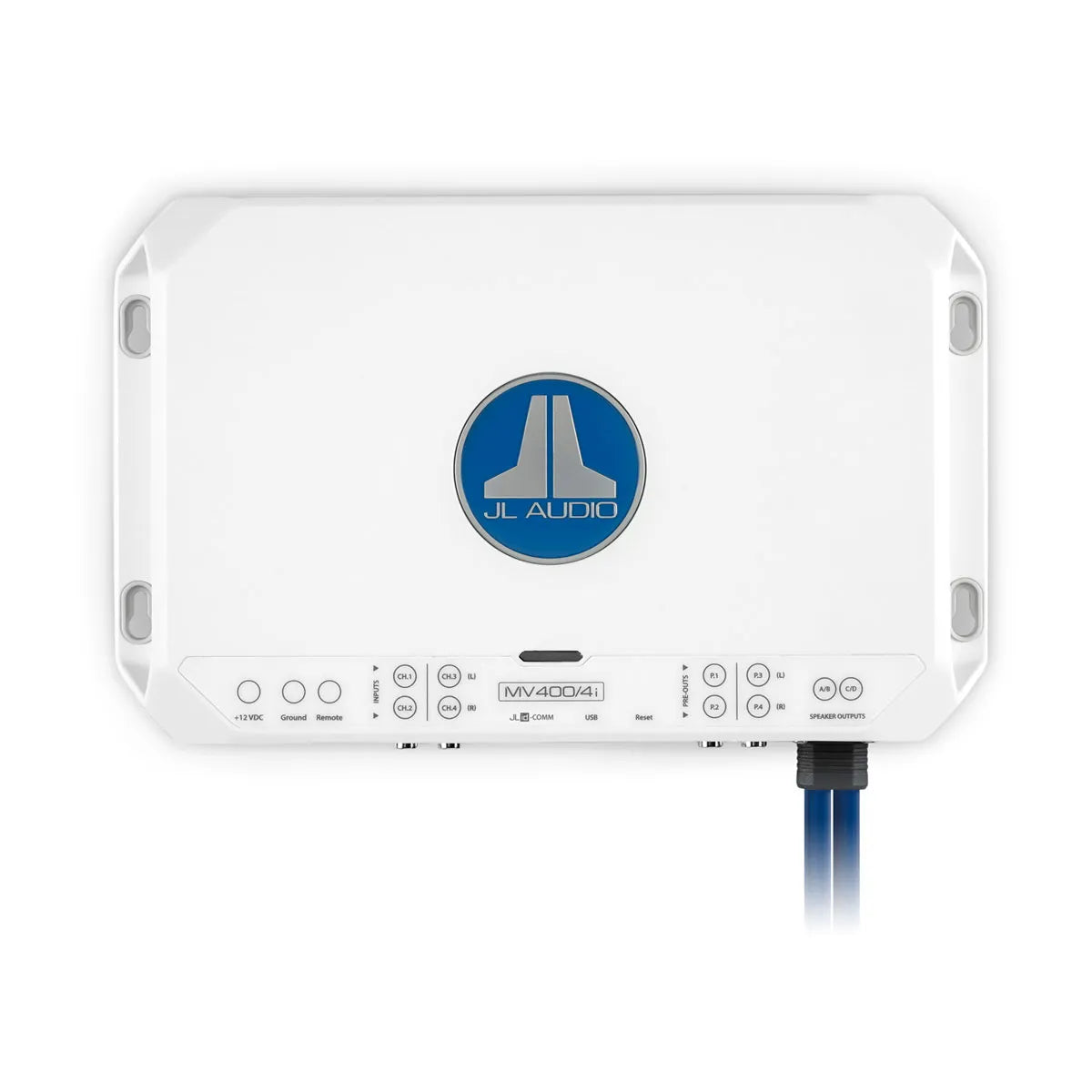 JL Audio JLA-010-03337-00 MVi Marine Amplifier - 4 Channel Full-Range Marine Amplifier
