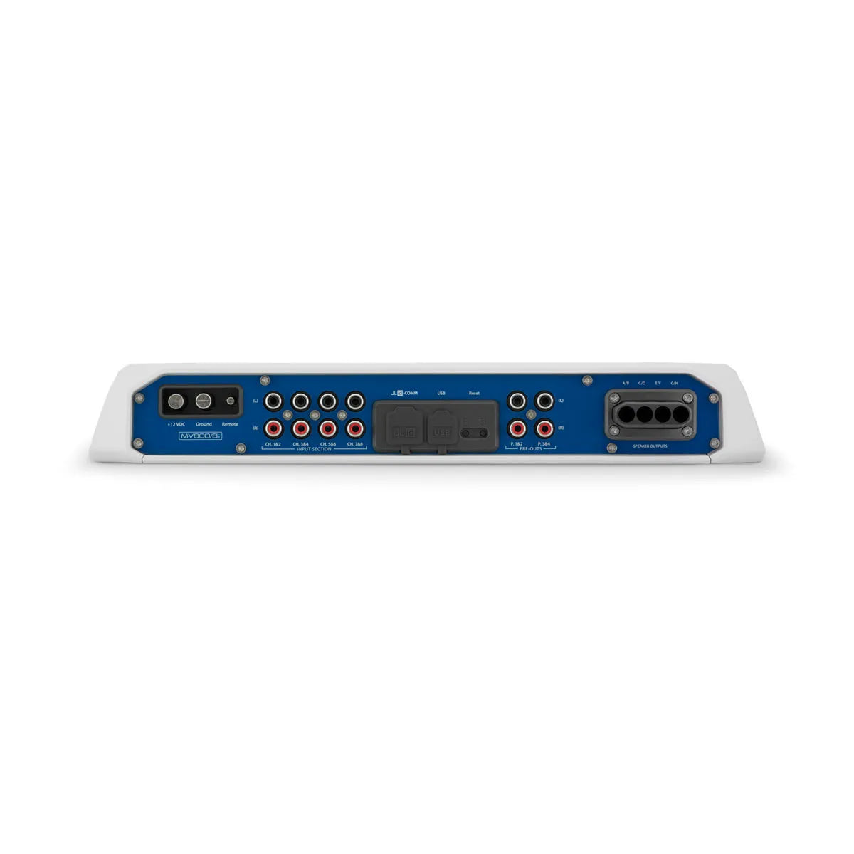 JL Audio JLA-010-03339-00 MVi Marine Amplifier - 8 Channel Full-Range Marine Amplifier