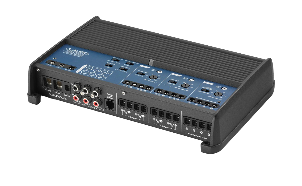JL Audio JLA-010-03118-00 XDM700/5 5-Channel Marine Amplifier
