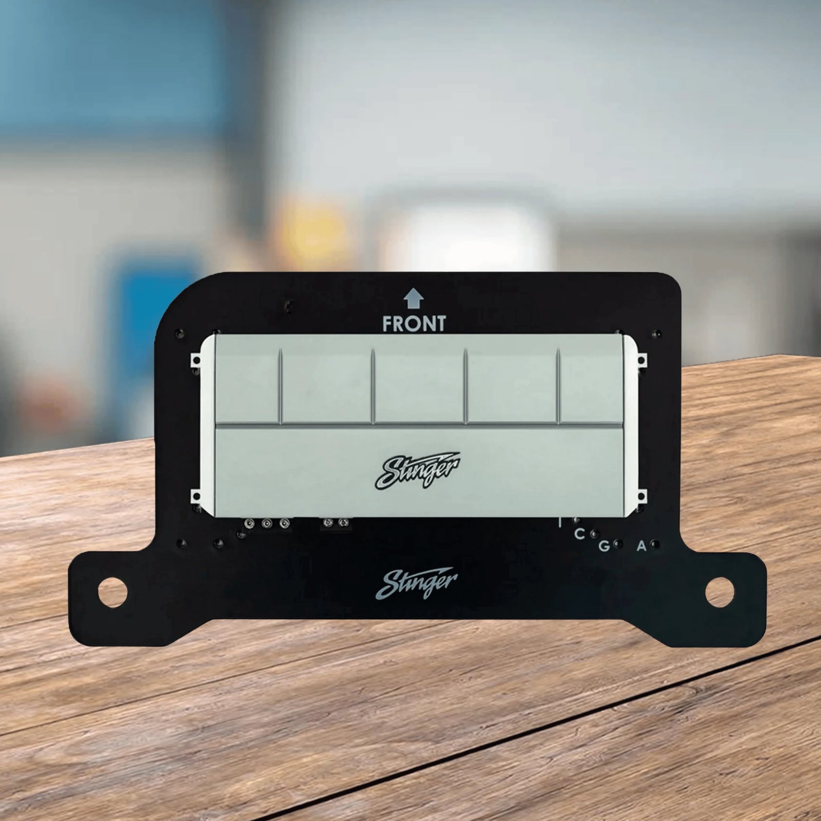 Stinger JLUAMPBRKTP RHS Amplifier Bracket Suits Jeep Wrangler JLU