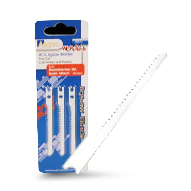 Aerpro JSB4U Universal Fit Curve Cut Blade Cuts Timber Pack of 3