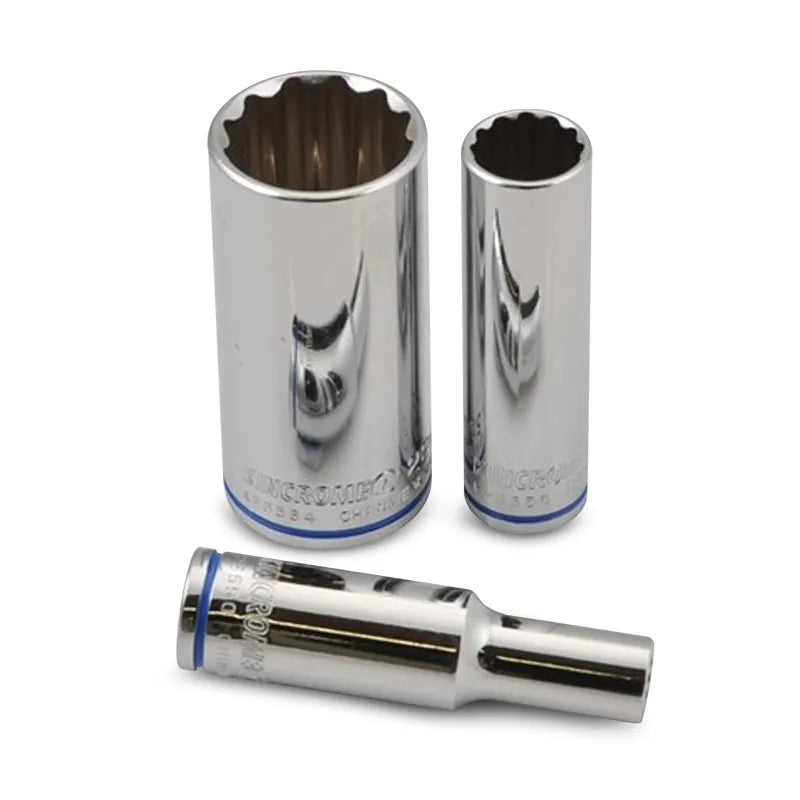 KINCROME K26555 Deep Socket 13mm 3/8" Drive (Mirror Polish)