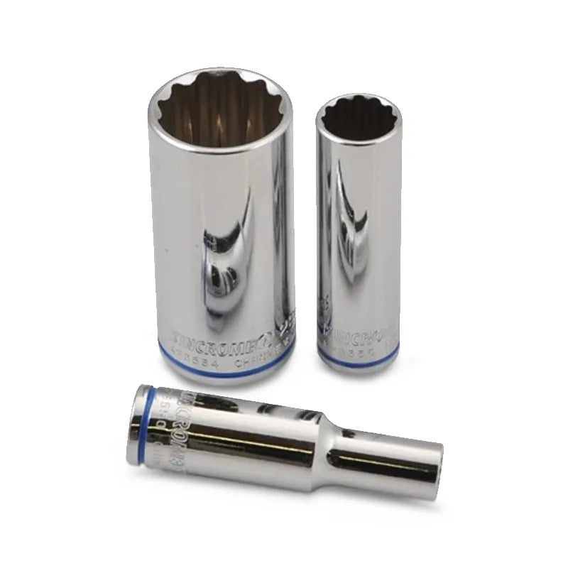 KINCROME K26590 Deep Socket 1" 3/8" Drive (Mirror Polish)