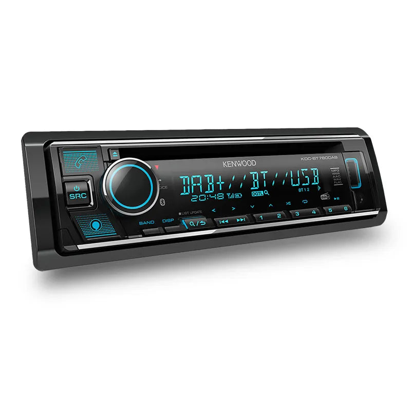 Kenwood KDC-BT760DAB 1-DIN DAB Bluetooth Head Unit