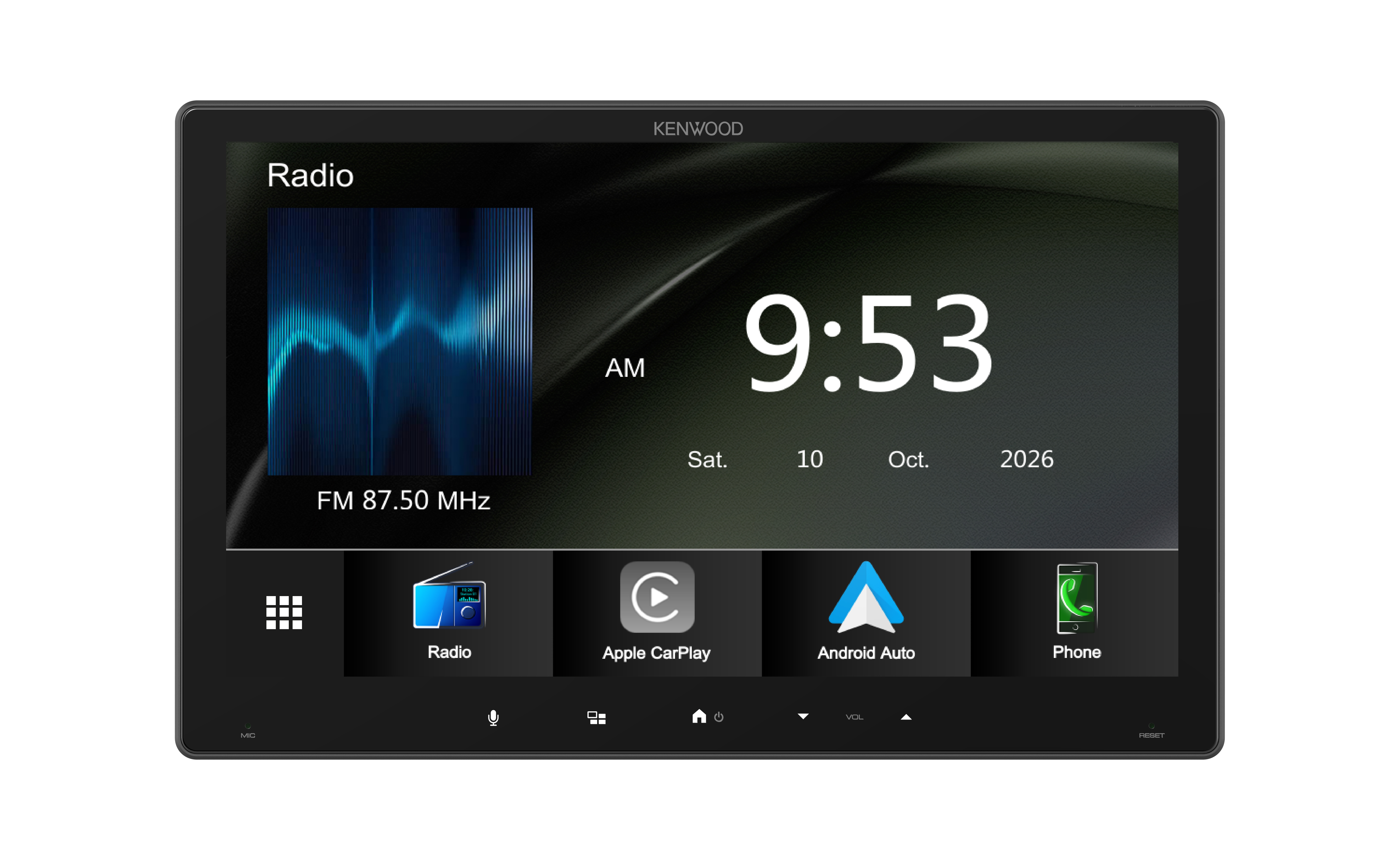 KENWOOD DMX7412XDS - 11.6" Floating HD Capacitive Display AV Receiver with DAB+