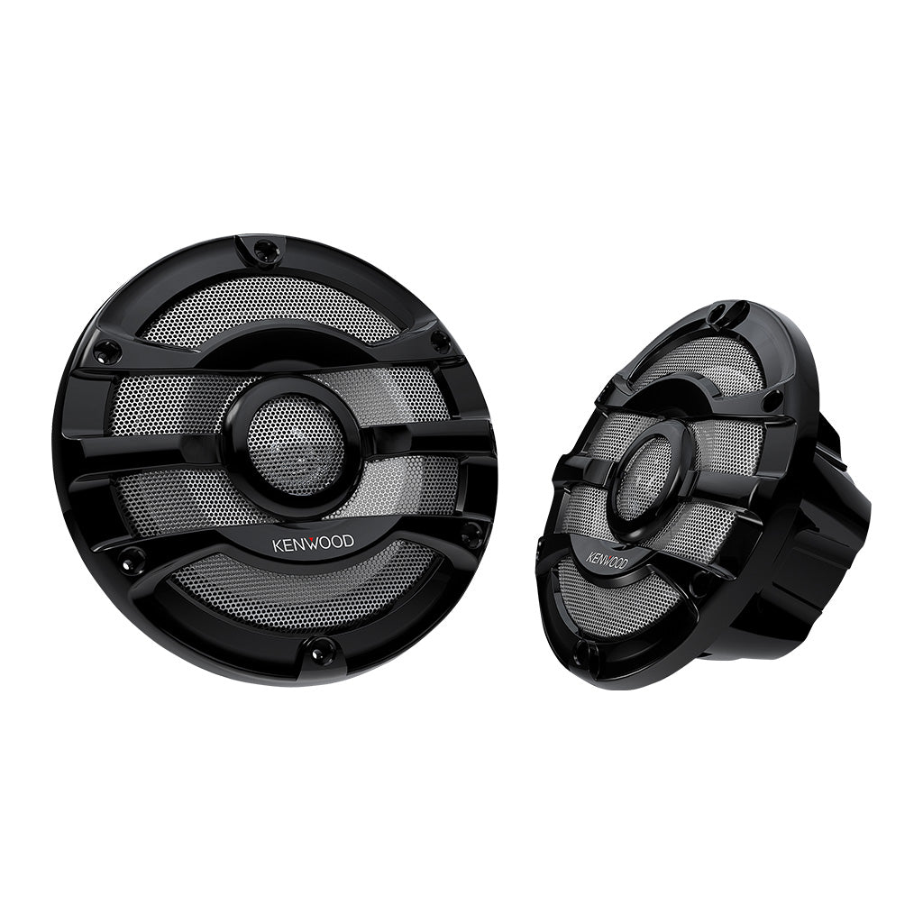 KENWOOD KFC-2053MRB - 8 Inch Marine Speakers - Black