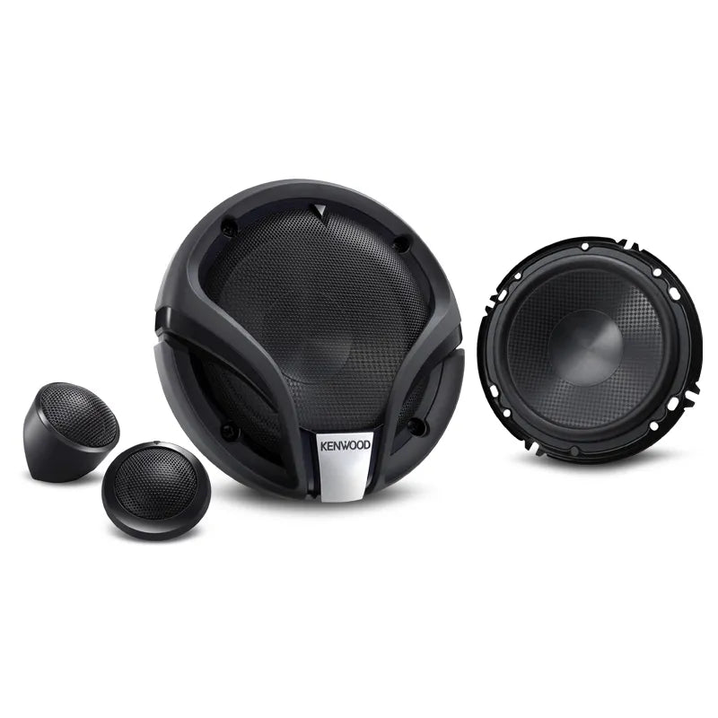 Kenwood KFC-M604P 270W 6.5" 2-Way Component Speaker System