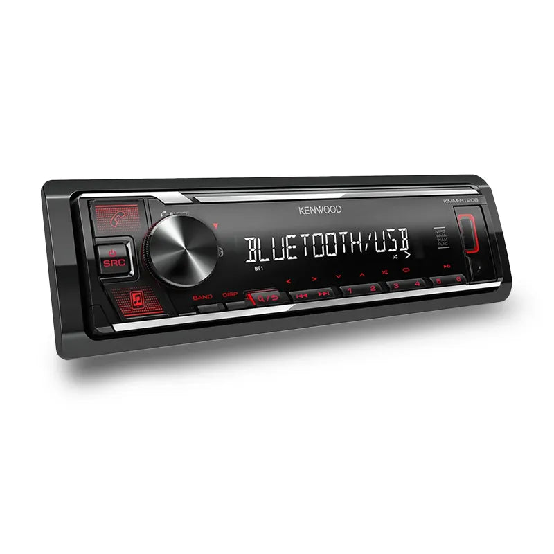 Kenwood KMM-BT208 Single DIN Android and iPhone Audio Receiver